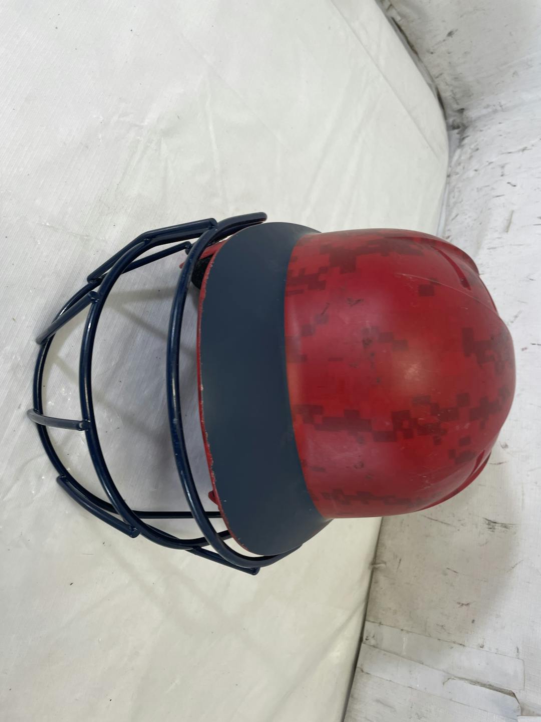Used Boombah Bbh1 Osfm Softball Batting Helmet W Mask SidelineSwap