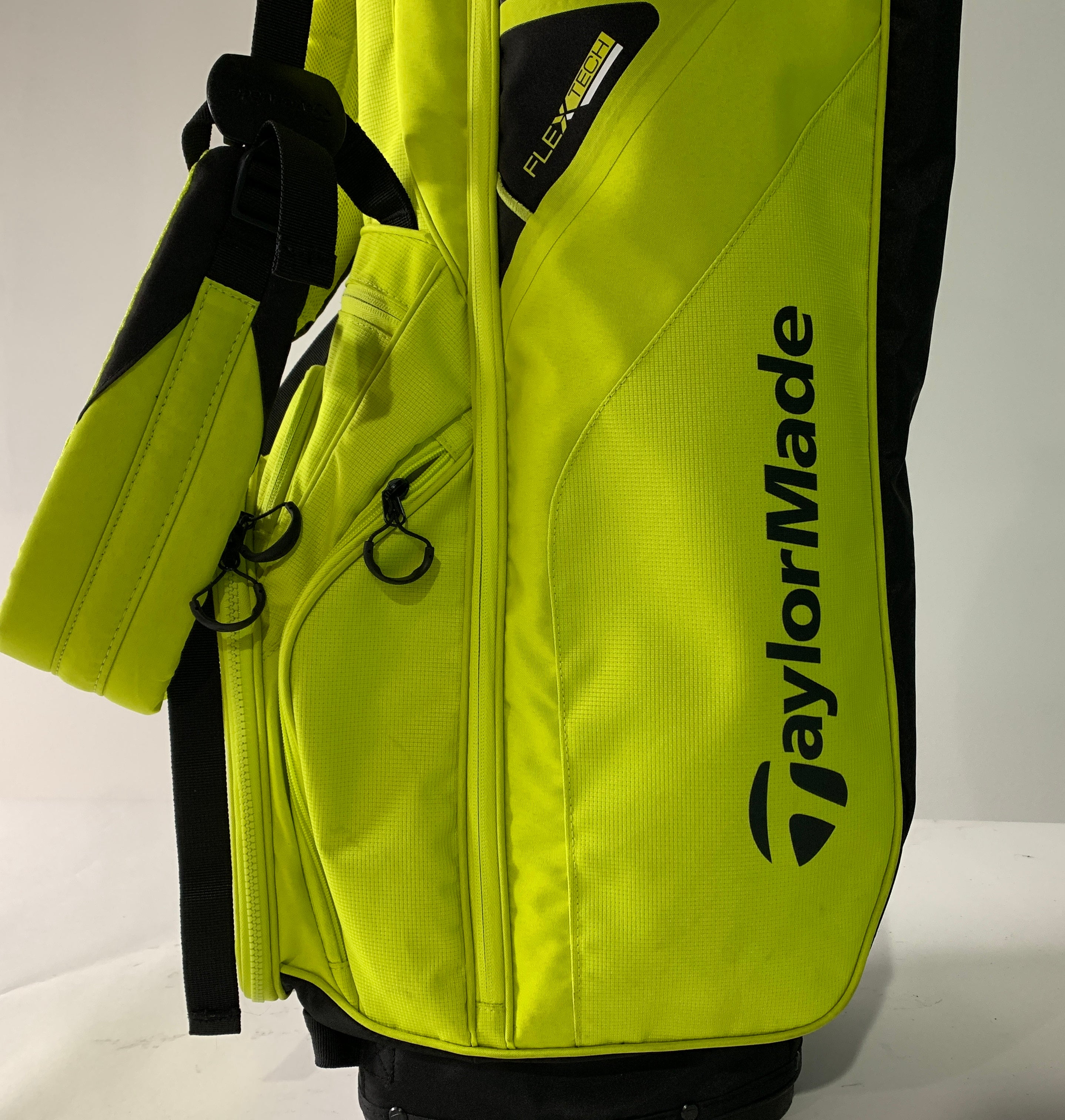 TaylorMade スタンドバッグ 蛍光イエロー TaylorMade 2022 FlexTech Stand Bag Neon Yellow 5-Way Divide