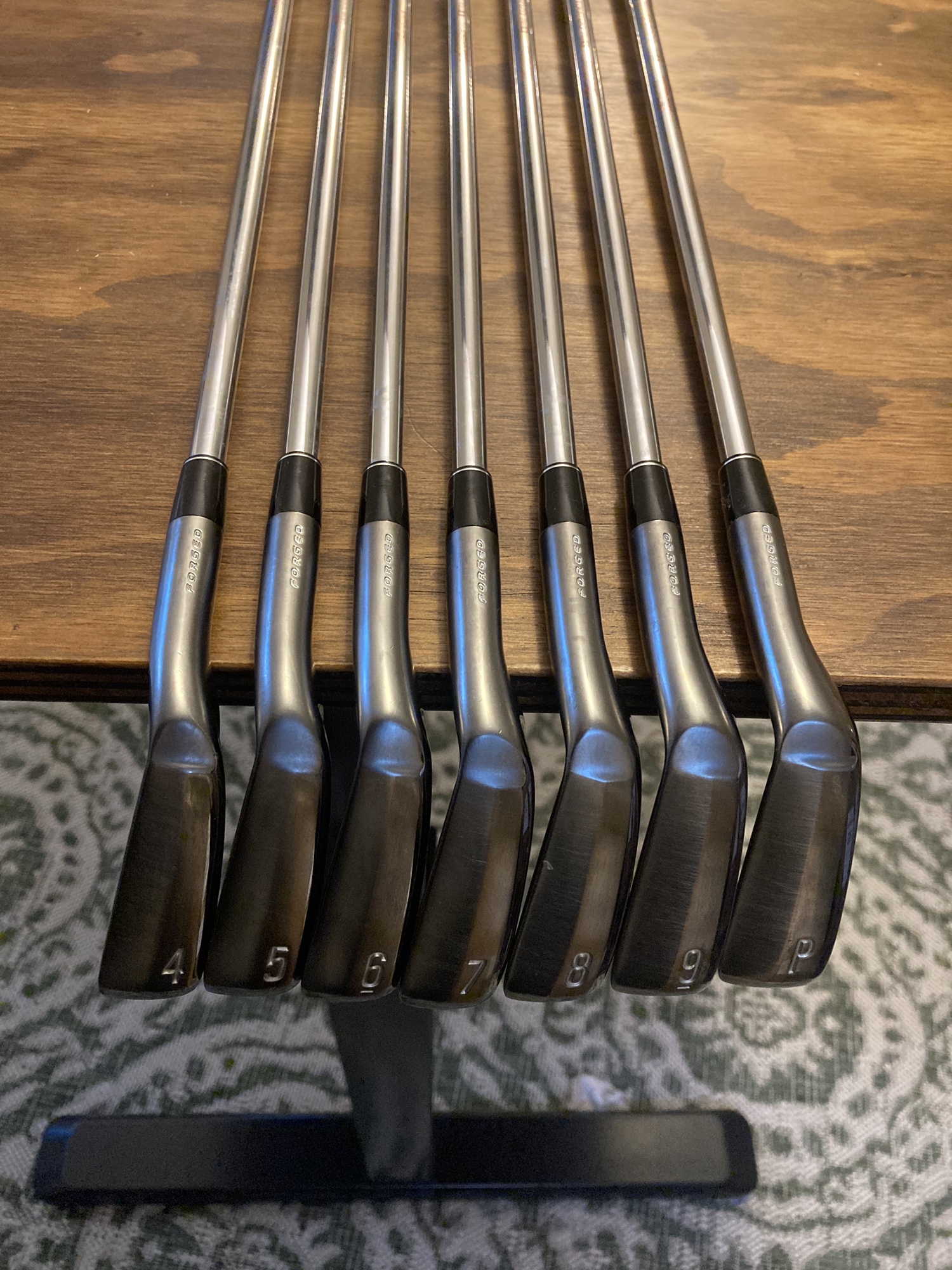 Srixon Zx5 Mkii Black Chrome Limited Iron Set / 4-PW X-Stiff