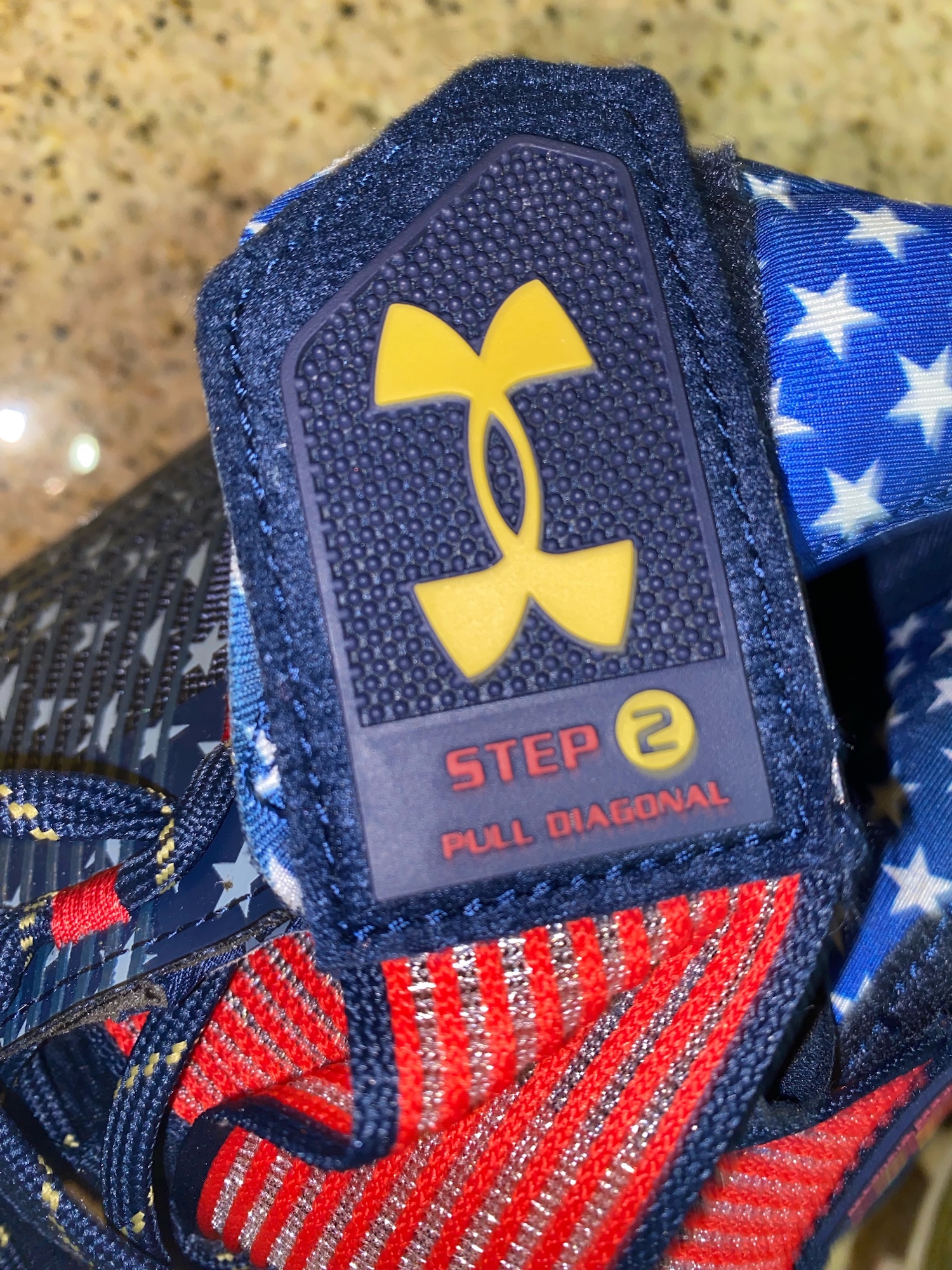 under armour stars and stripes cleats