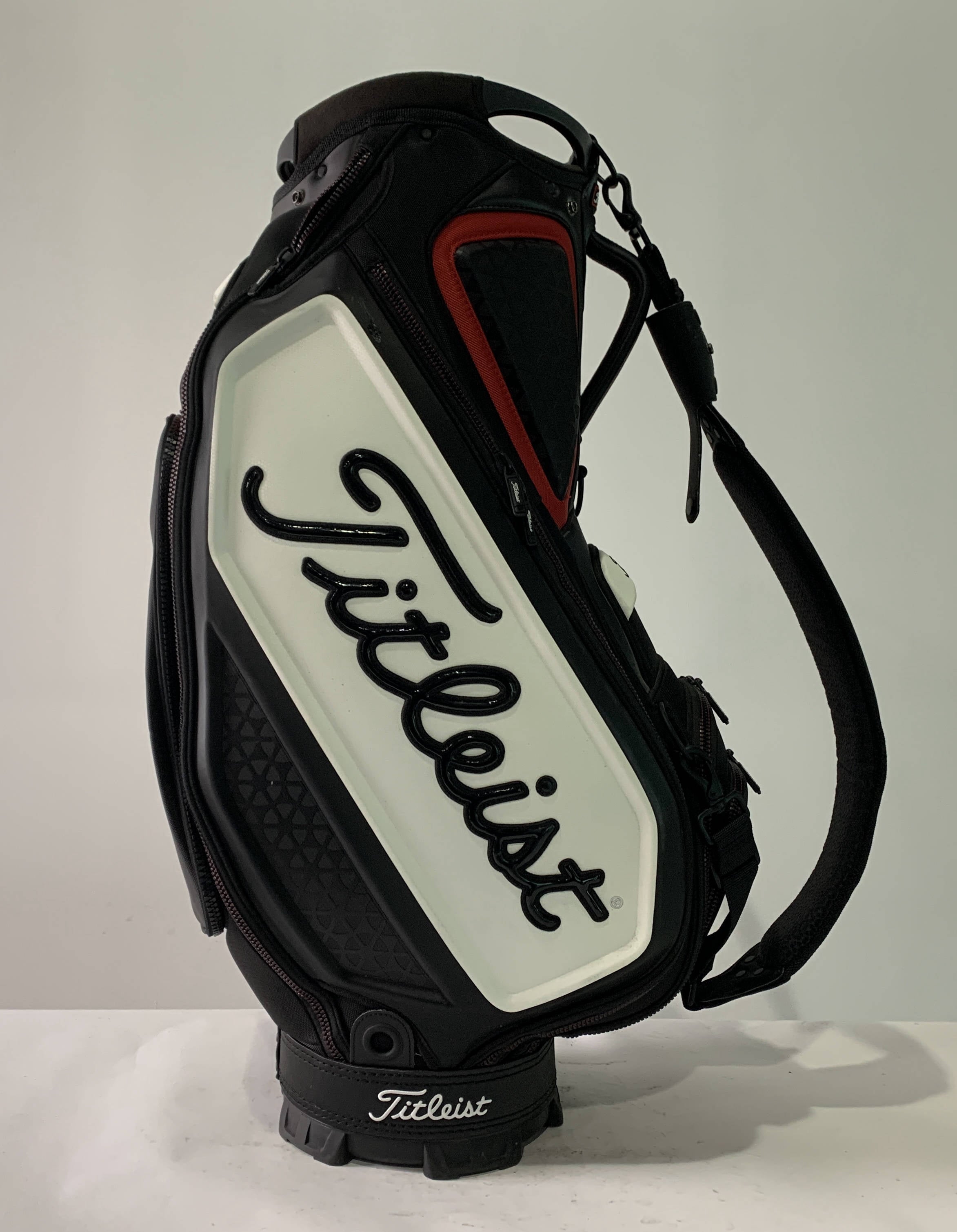 Titleist 9.5 STAFF BAG S83-1 ツアーモデル フ－ド付 Titleist Tour Staff Bag
