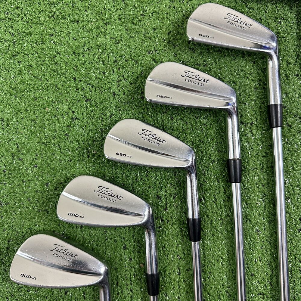READ Titleist 690 MB Iron Set 3PW FCM Rifle Precision 5.5