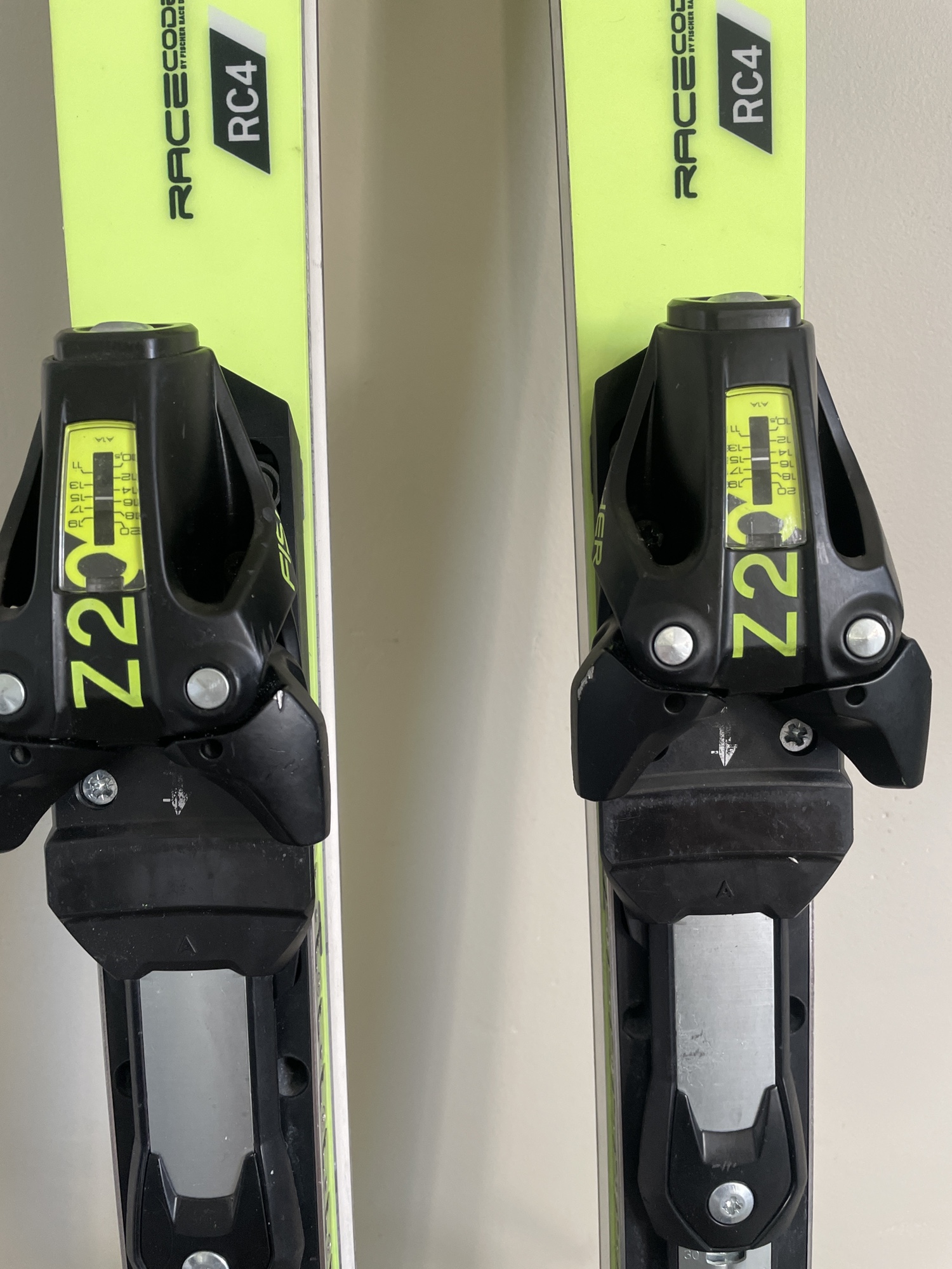 Barely Used 165cm Fischer SL Skis w/ Z20 Bindings | SidelineSwap