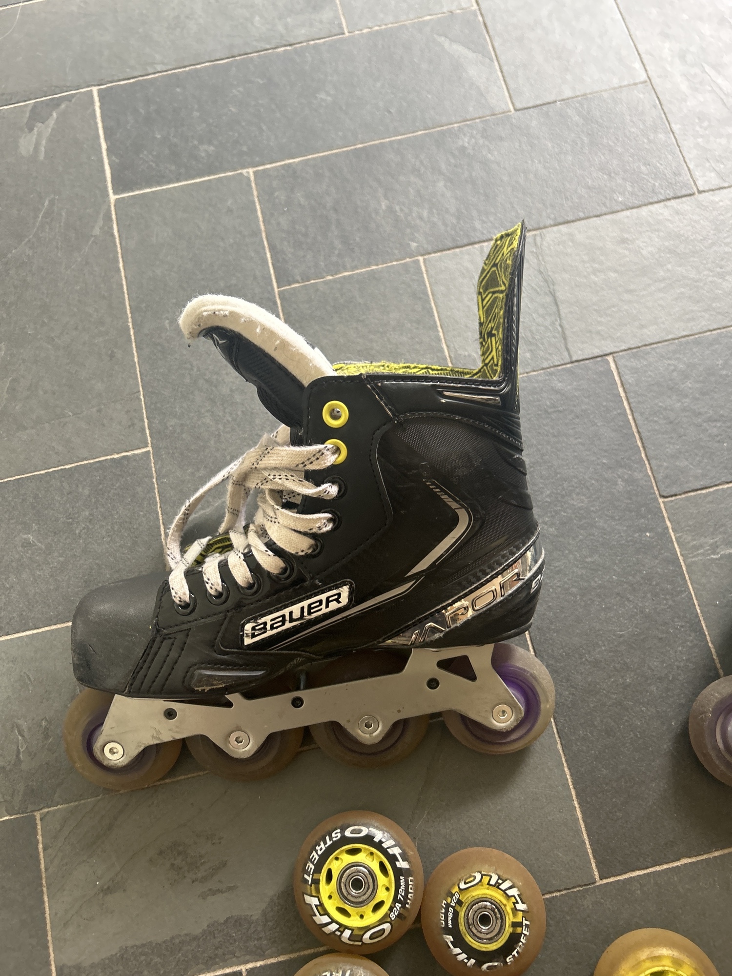 Bauer roller blades + 2 Sets of Wheels SidelineSwap