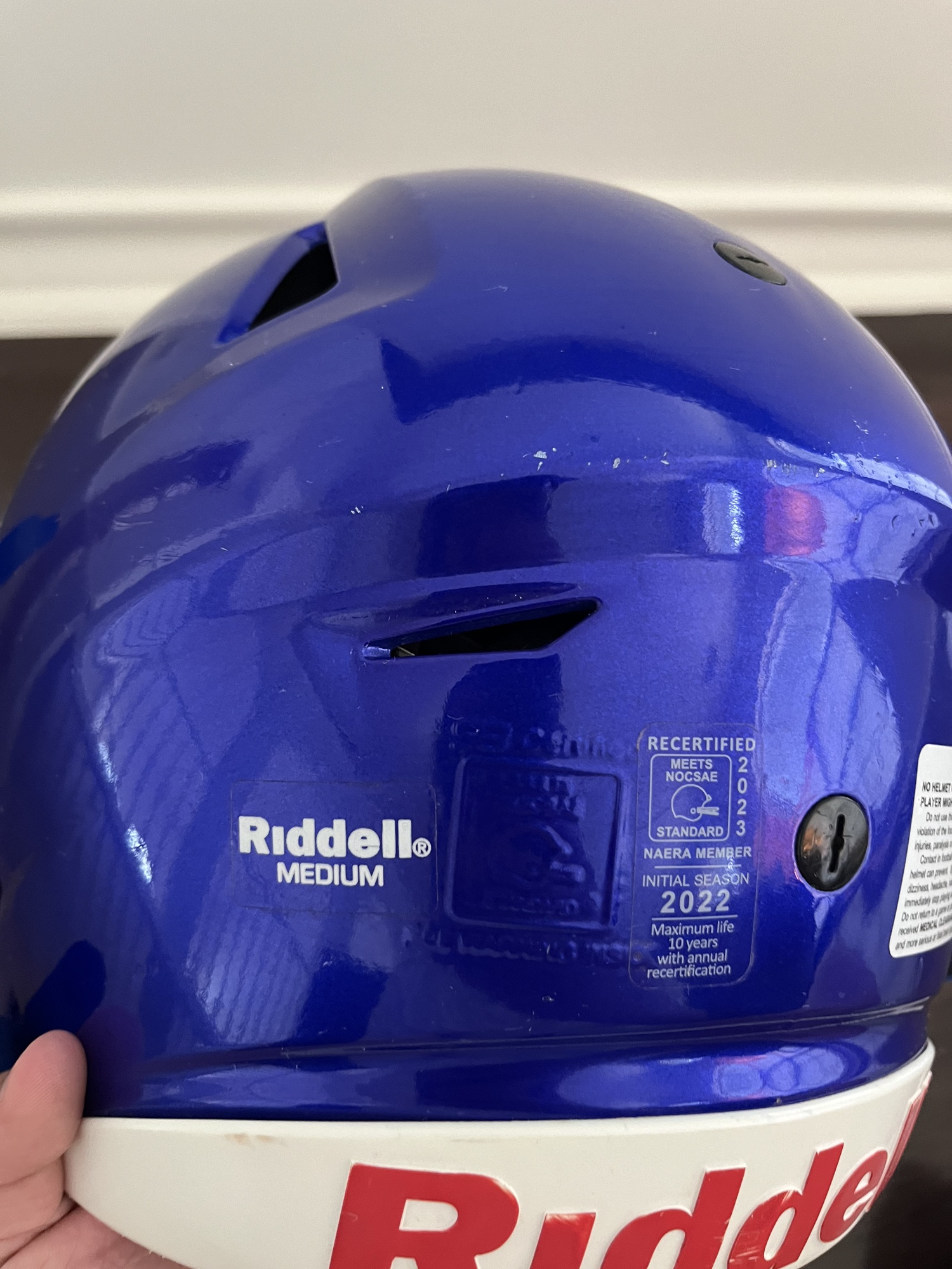 ハリRiddell speed flex 青　M ハリRiddell speed flex 青 M Riddell Speed FLEX Football