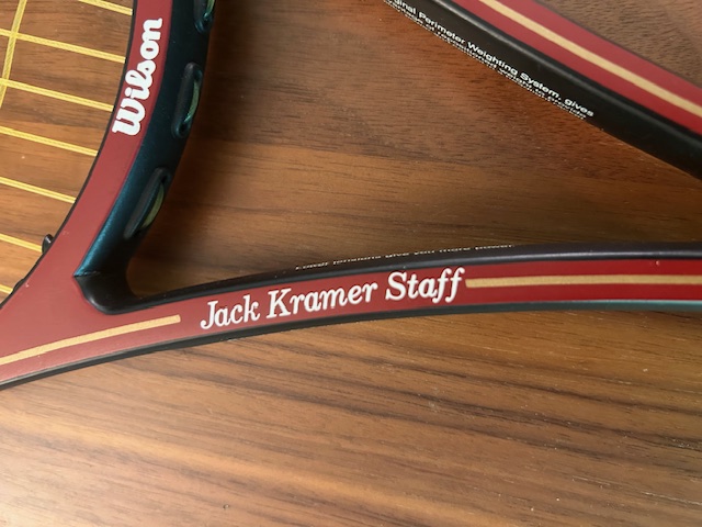 Vintage Wilson Jack Kramer Staff PWS Midsize Tennis Racquet