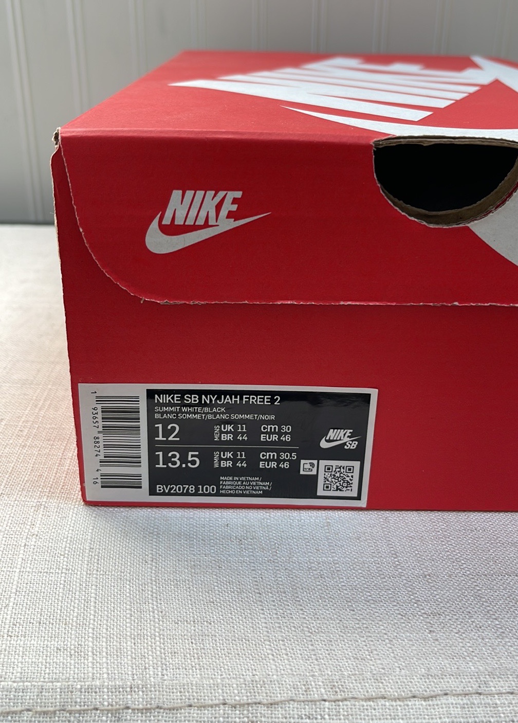 nike sb nyjah size 12