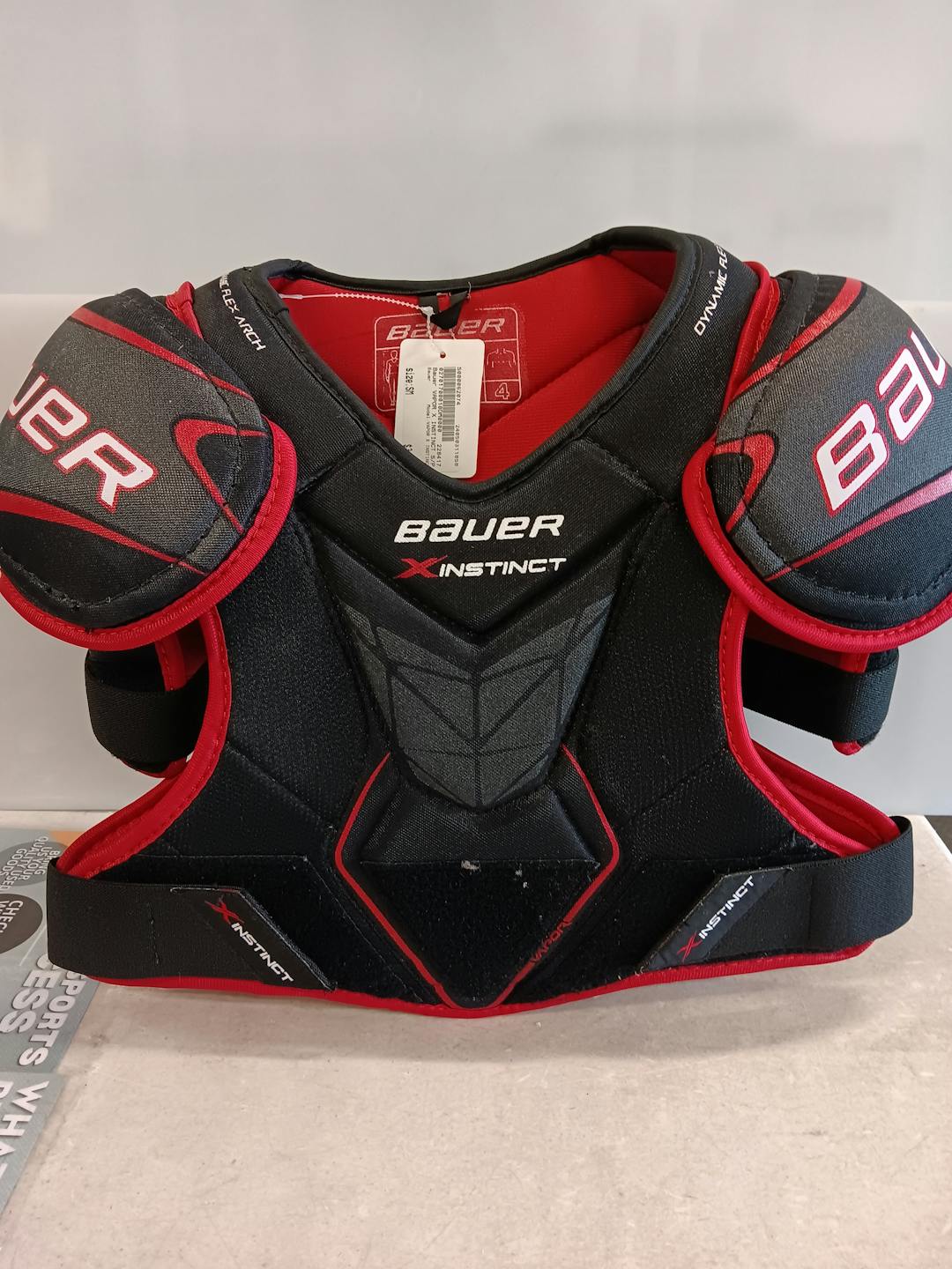 Used Bauer Vapor X Instinct Sm Hockey Shoulder Pads SidelineSwap