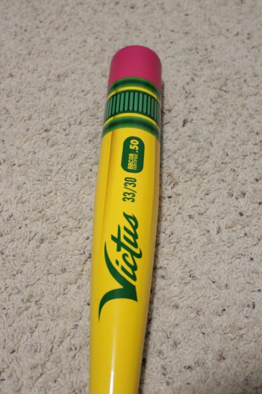 Used (like new) 2024 Victus Pencil BBCOR Certified Bat (-3) Alloy 30 oz ...