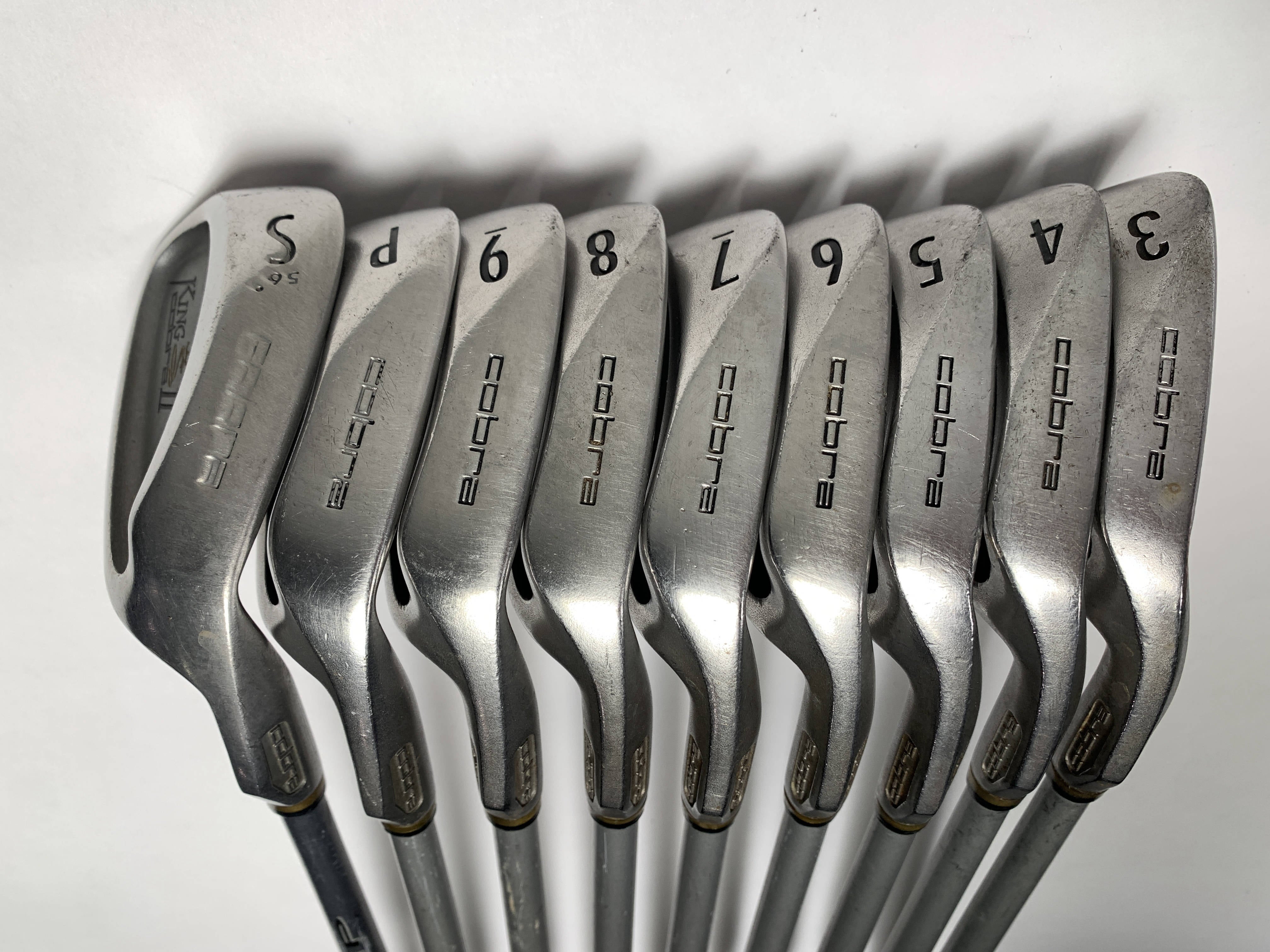 Cobra King Cobra 2 Oversize Iron Set 3-PW+SW Hump Regular Graphite