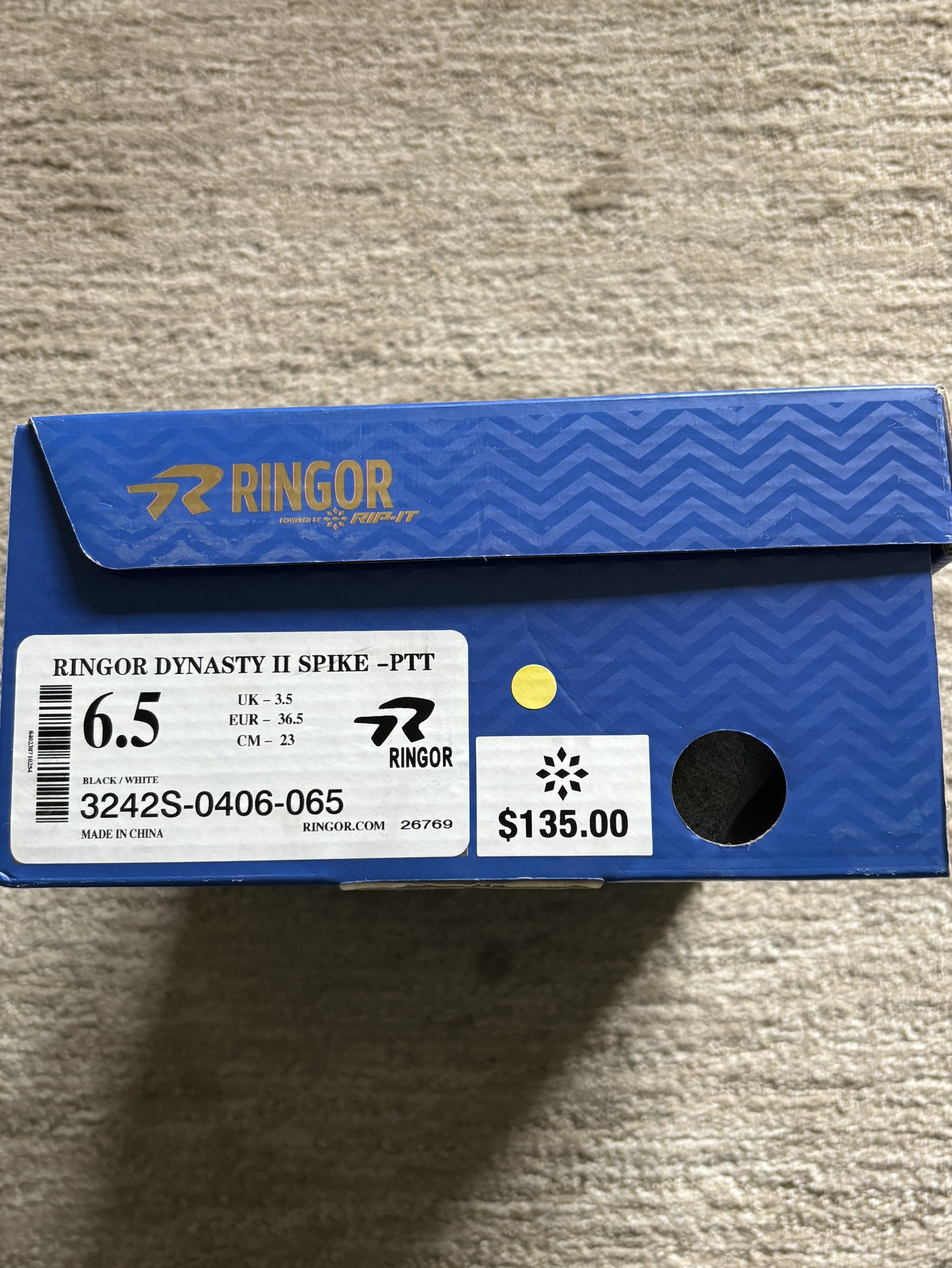 ringor cleats metal