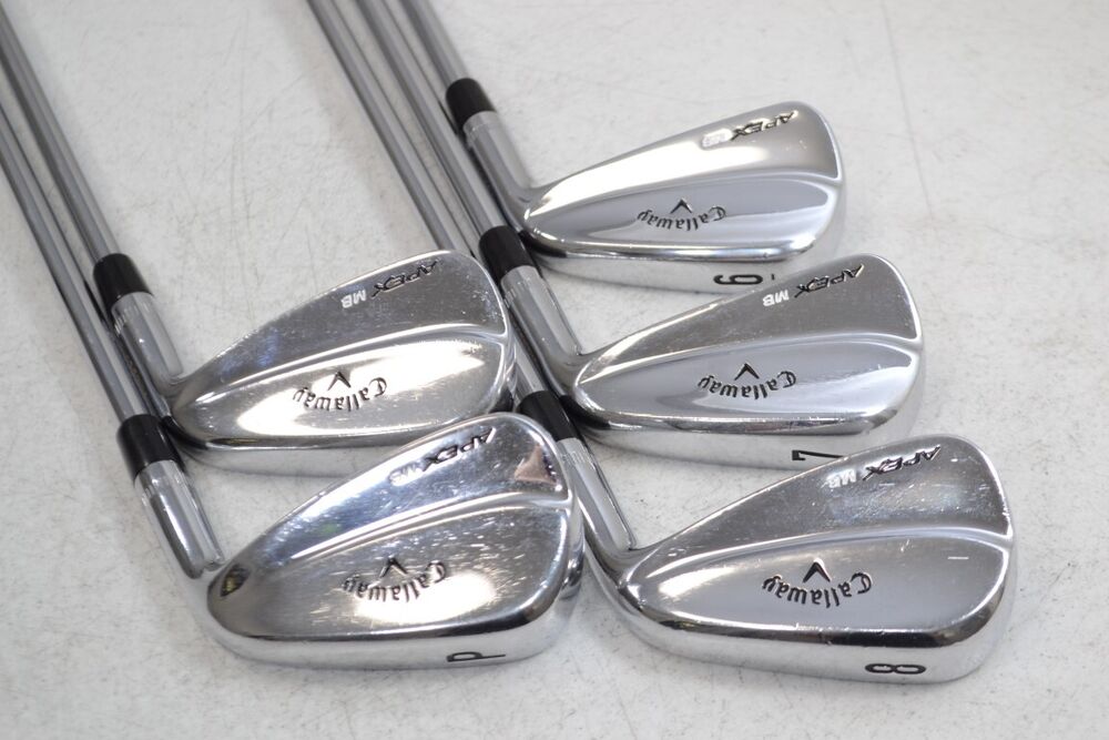 Callaway Apex MB 2018 6-PW Iron Set Right Stiff Flex AMT Black