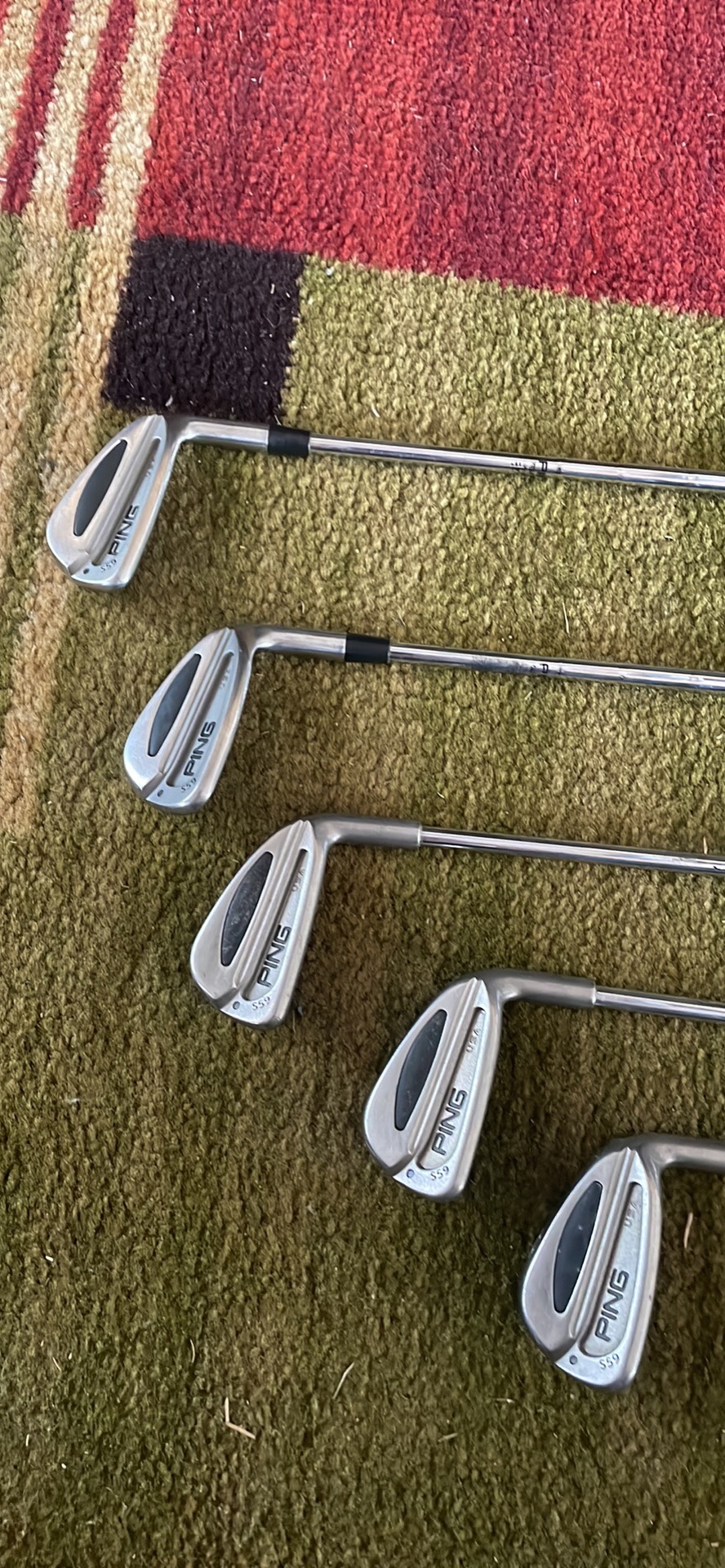 S59 ping Black Dot Irons stiff flex half set 59 iron SidelineSwap