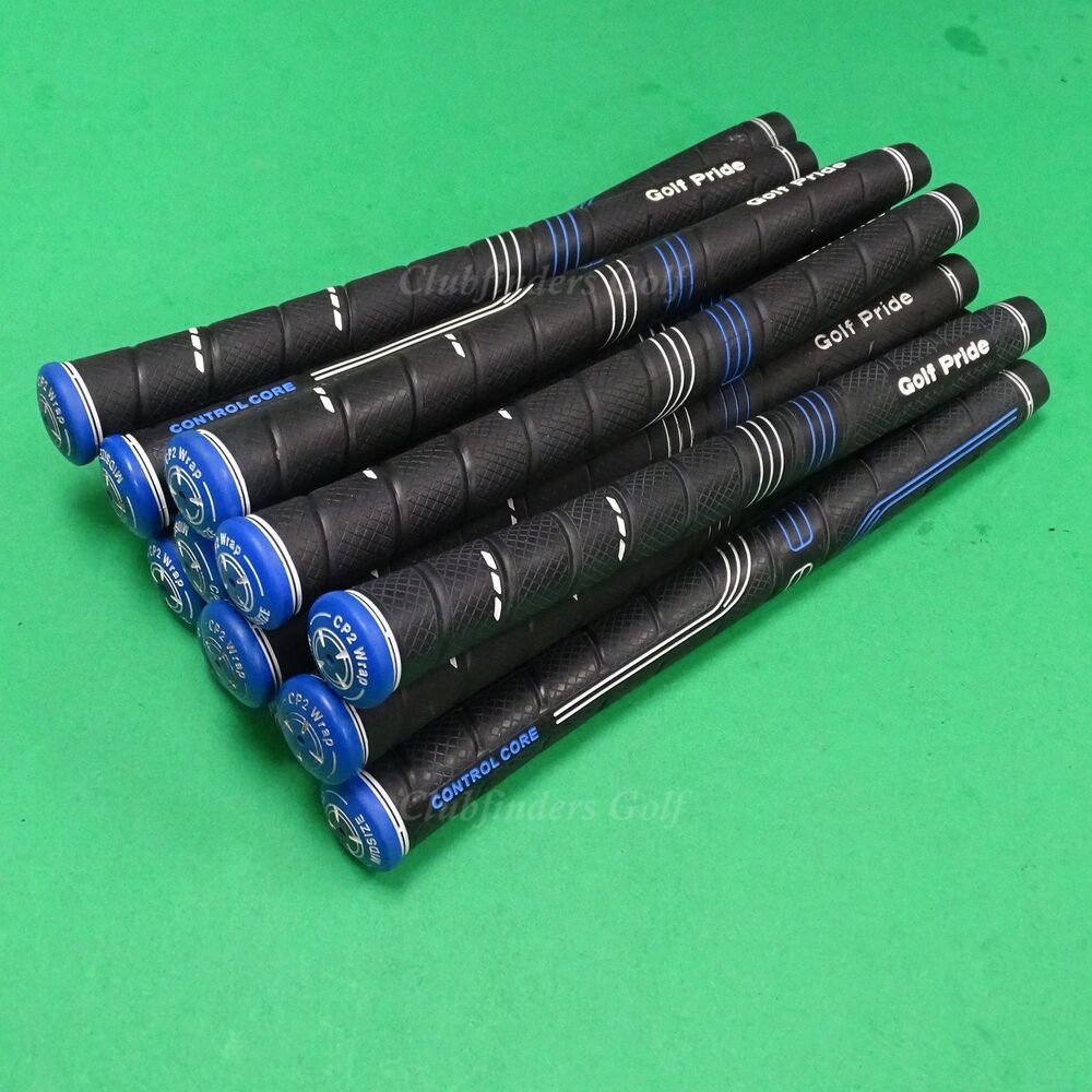 Golf Pride CP2 Wrap Midsize Round Pulled Iron/Wood Grips LOT OF 13