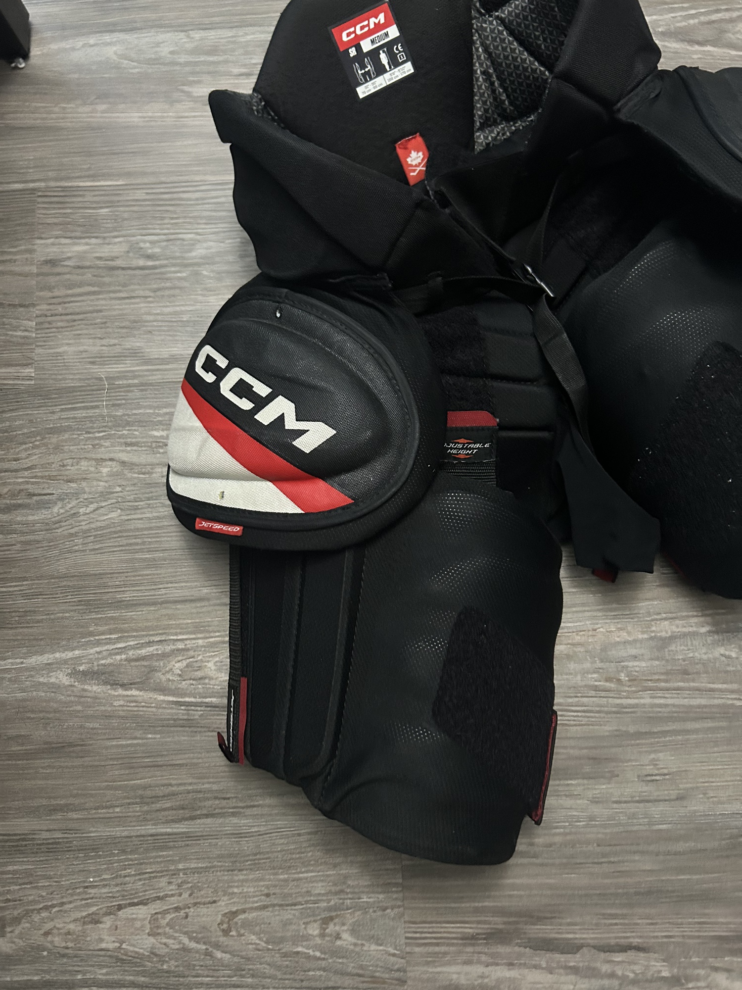 CCM jetspeed ice hockey girdle (black) SidelineSwap