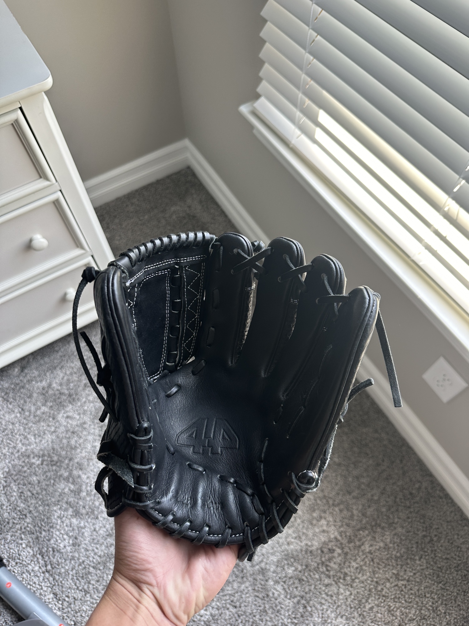 44 pro 12 inch Pitchers glove | SidelineSwap | Buy and Sell