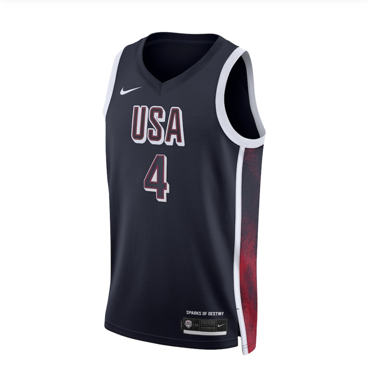 NIKE バスケ アメリカ代表 USA 10 IRVING Jersey M NIKE Kyrie Irving #10 STITCHED USA Basketball Jersey Mens S