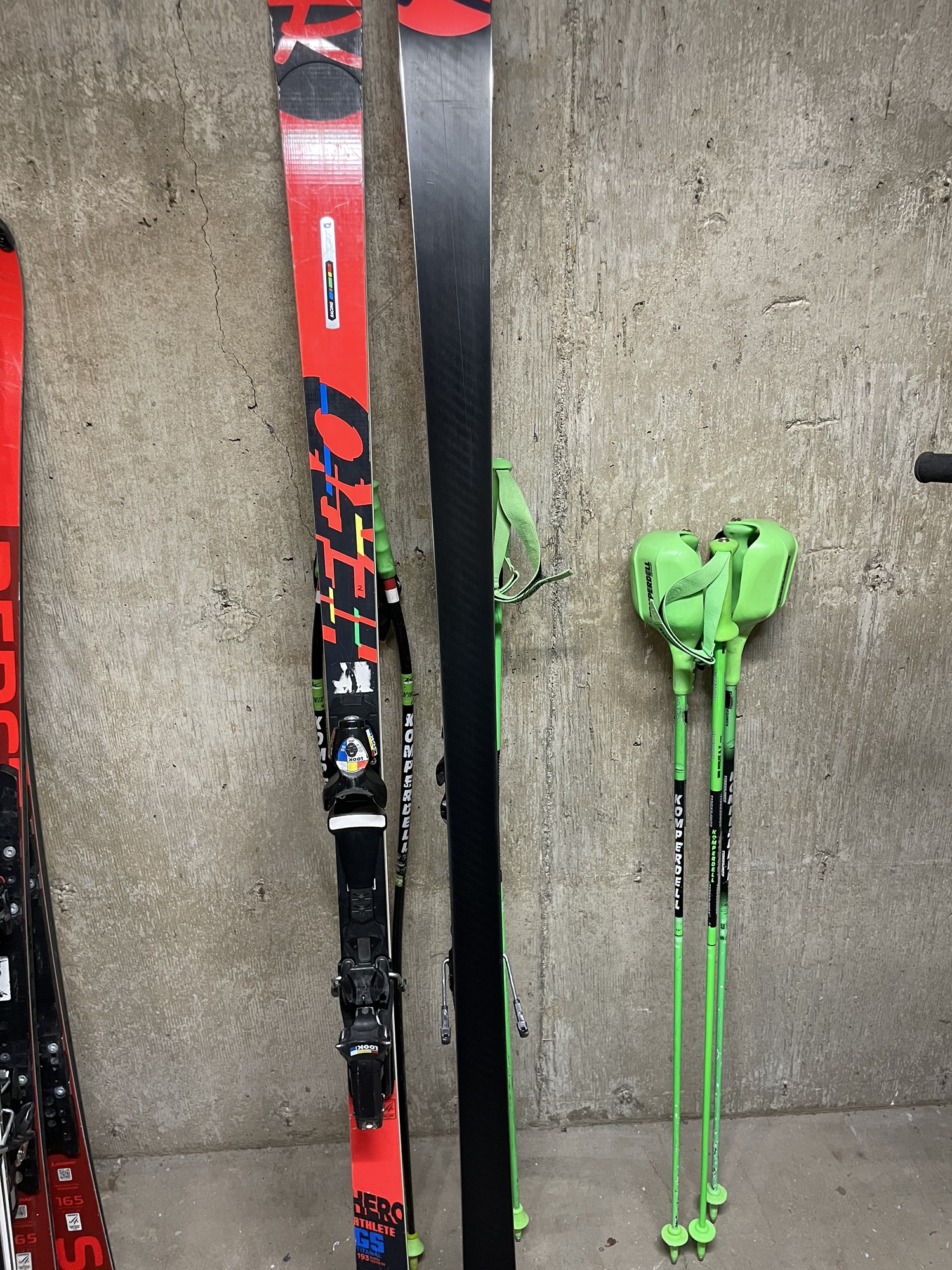 ジャンクVolkl スキー板 RACETIGER GS 193