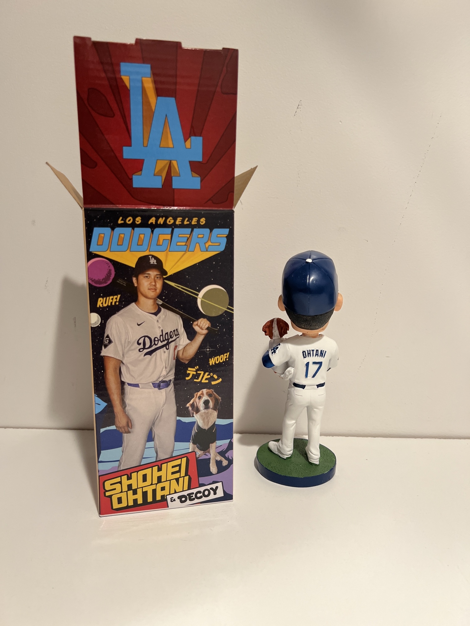 Shohei Ohtani w/ Decoy Bobblehead SGA 8/28/24 Dodgers Angels