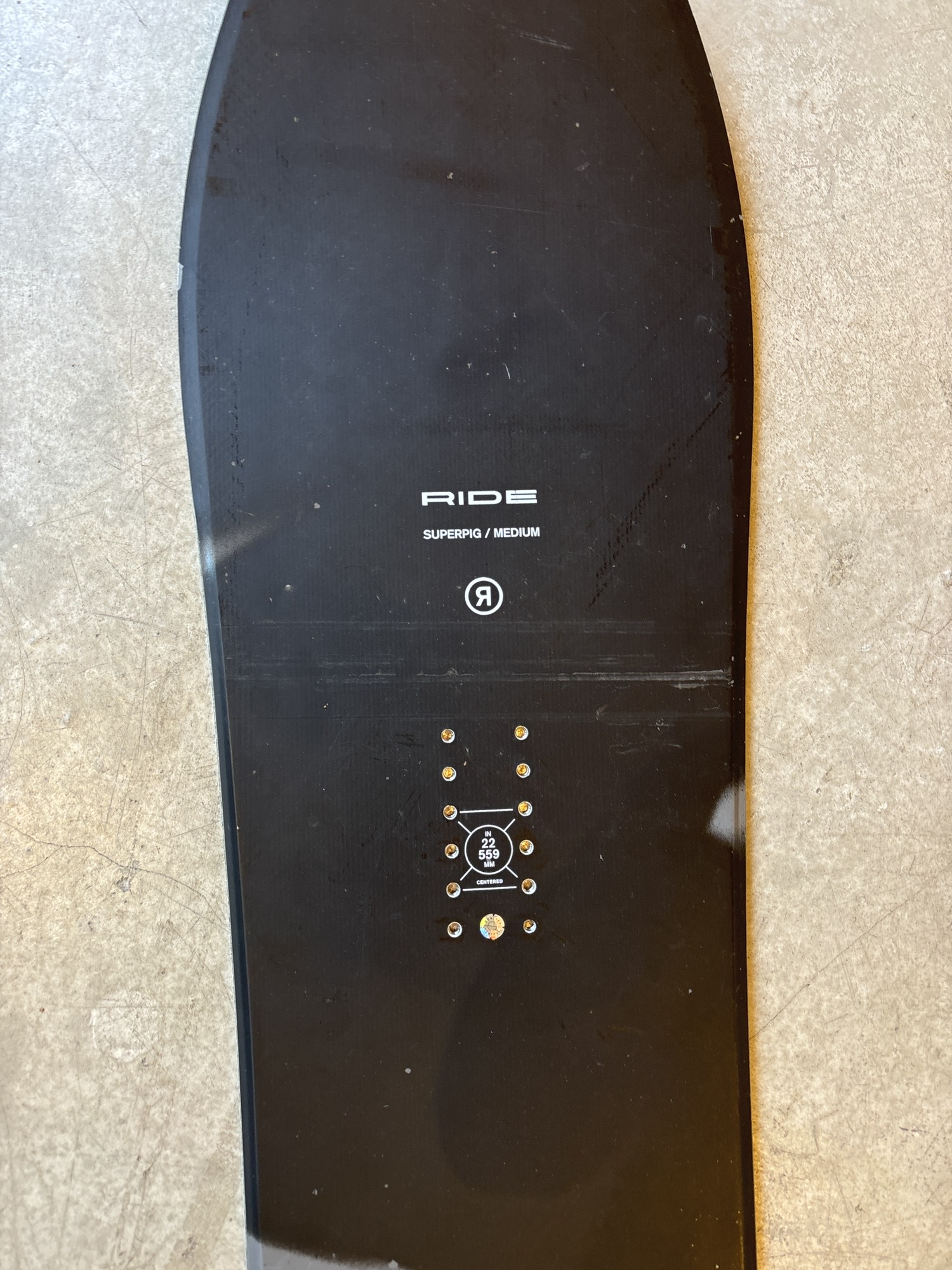 Ride Superpig 151cm All Mountain Snowboard | No Bindings