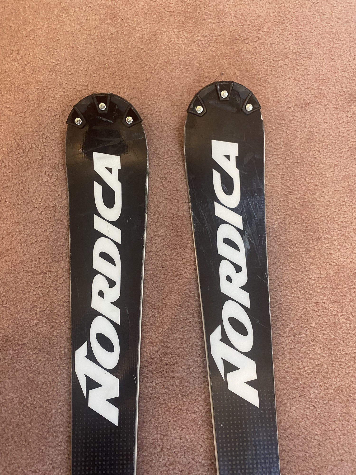Men's 2023 Nordica 165 WC SL ski with comp 20 bindings