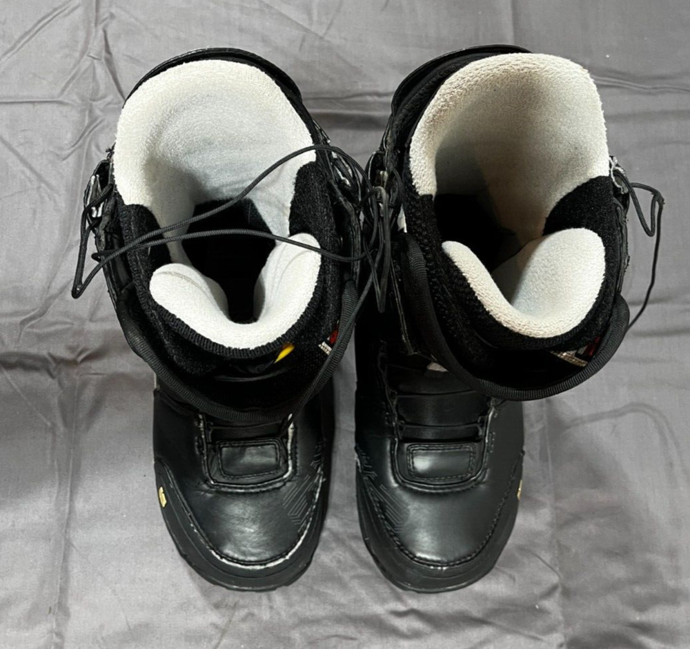 美品 DEELUXE 26,5 / RIDE BURTON K2SALOMON Burton Driver X Black Leather All-Mountain Snowboard Boots