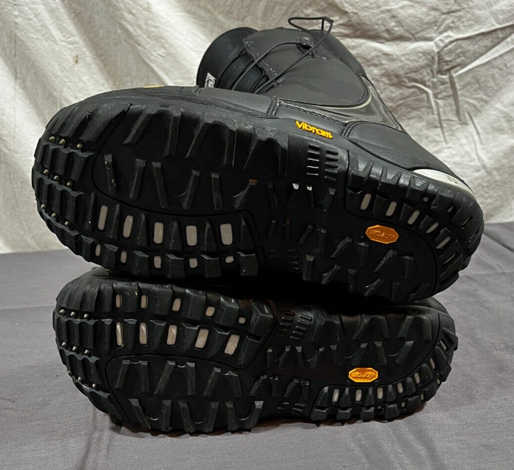Burton Driver X Black Leather All-Mountain Snowboard Boots