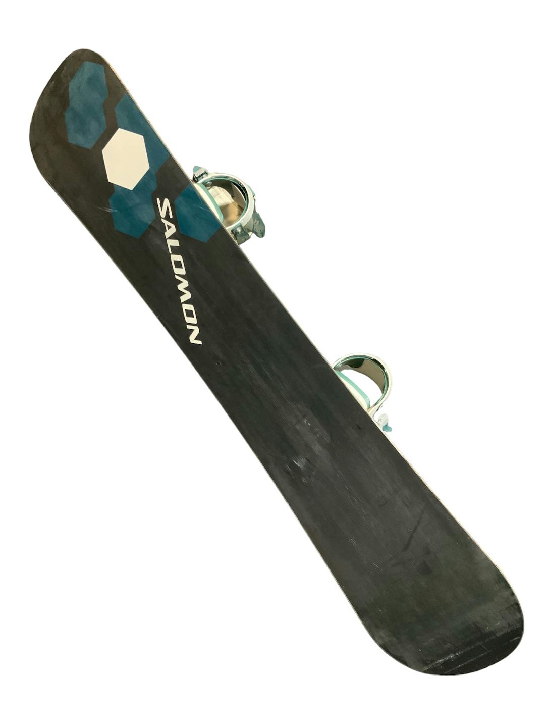Used Salomon Ivy 151 Cm Women's Snowboard Combo SidelineSwap
