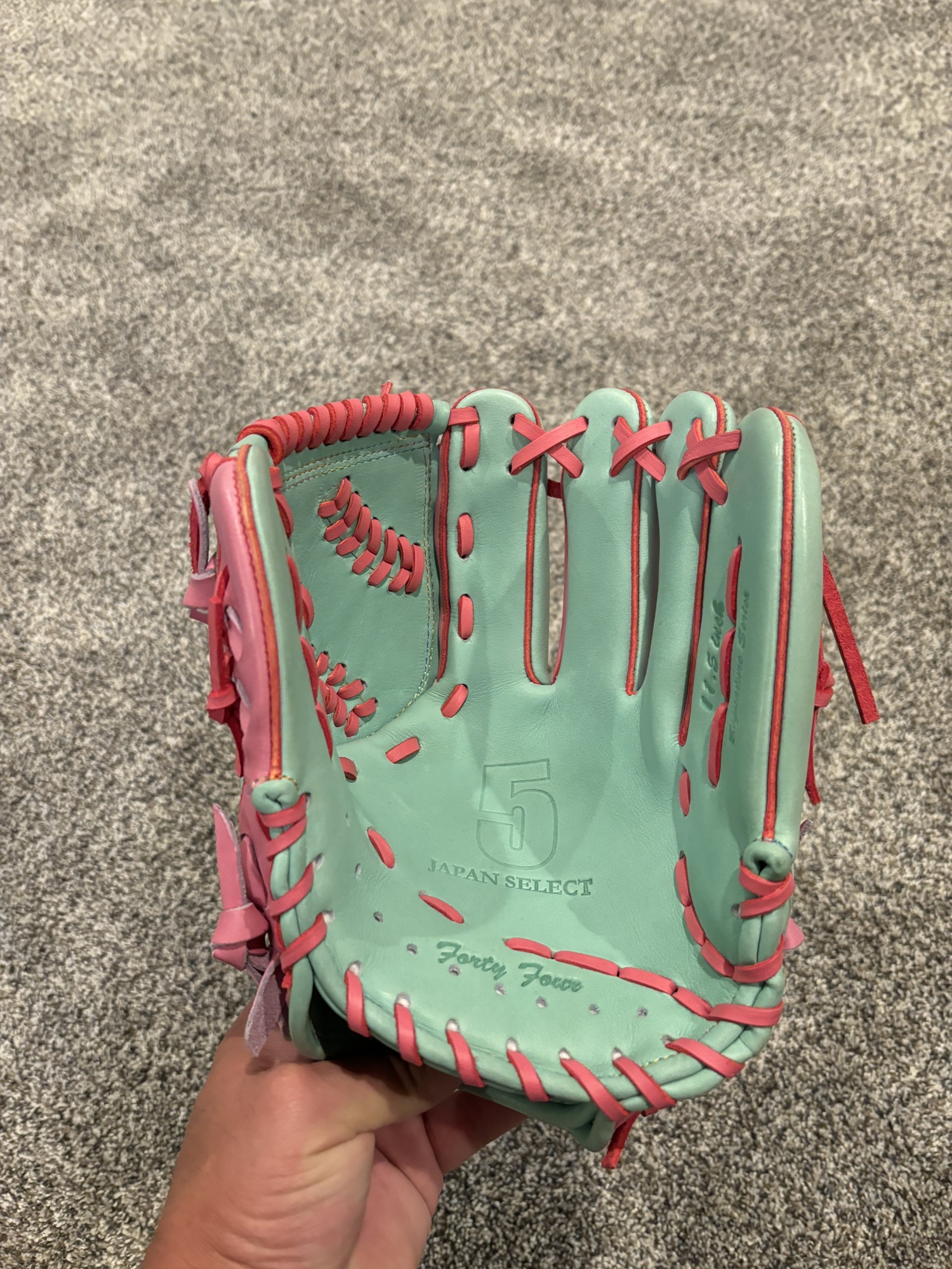 44グローブ 44 pro 11.5 Pitcher Right Green Special Order Glove Japan | eBay
