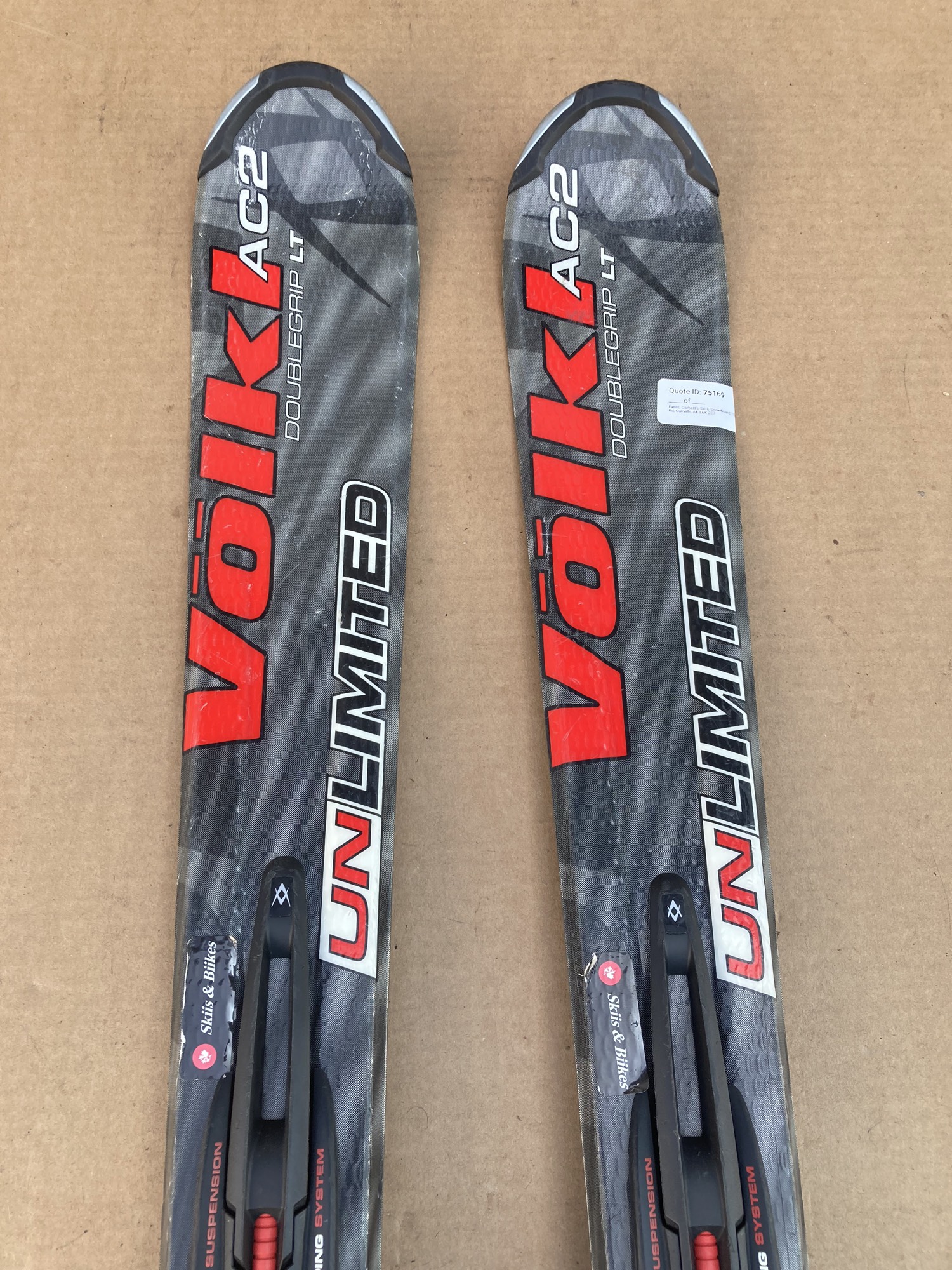 Volkl フォルクル Unlimited AC1 スキー スキーバインディング VOLKL