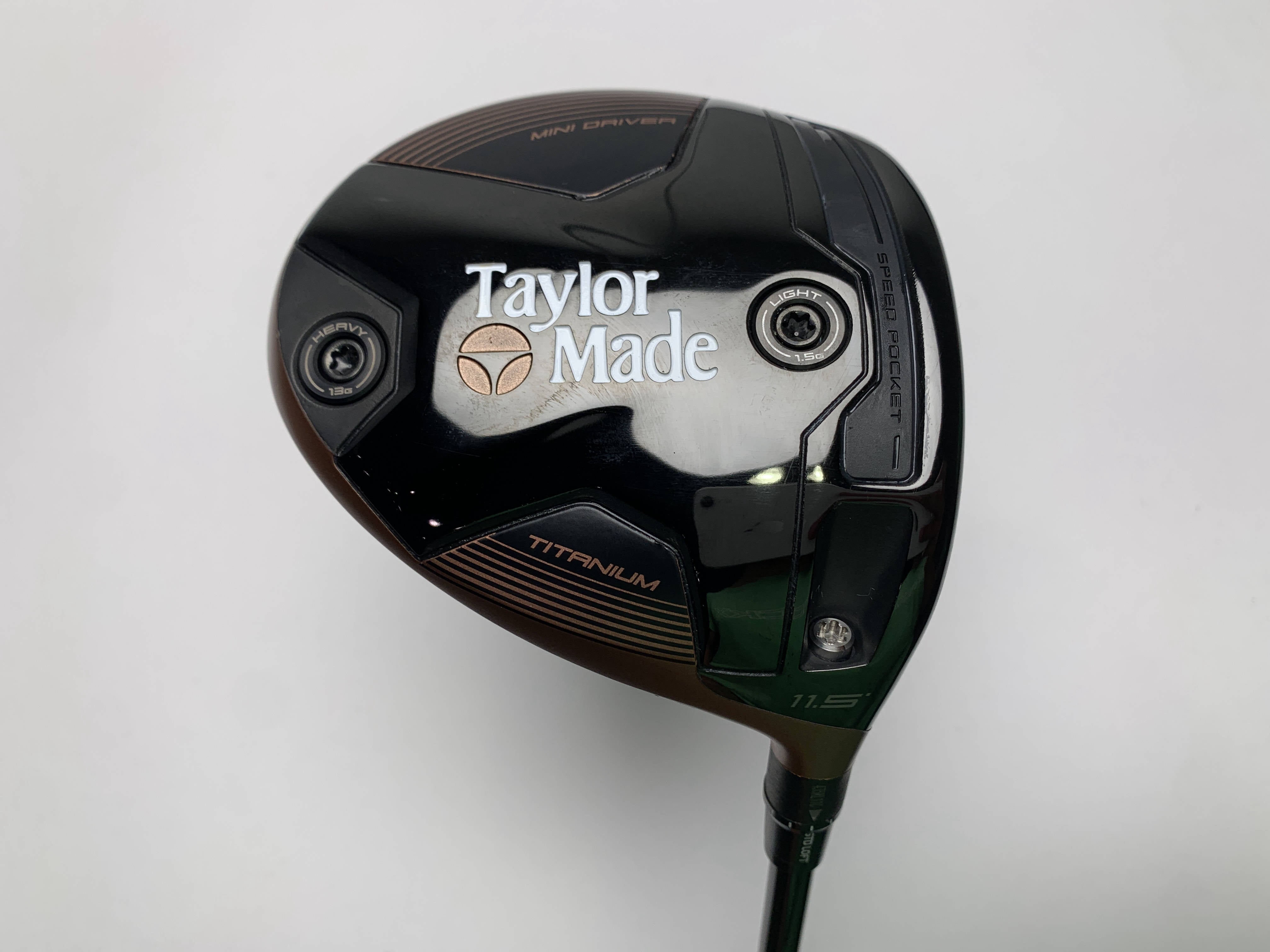 TaylorMade BRNR Mini Copper Driver 11.5* UST Mamiya Pro
