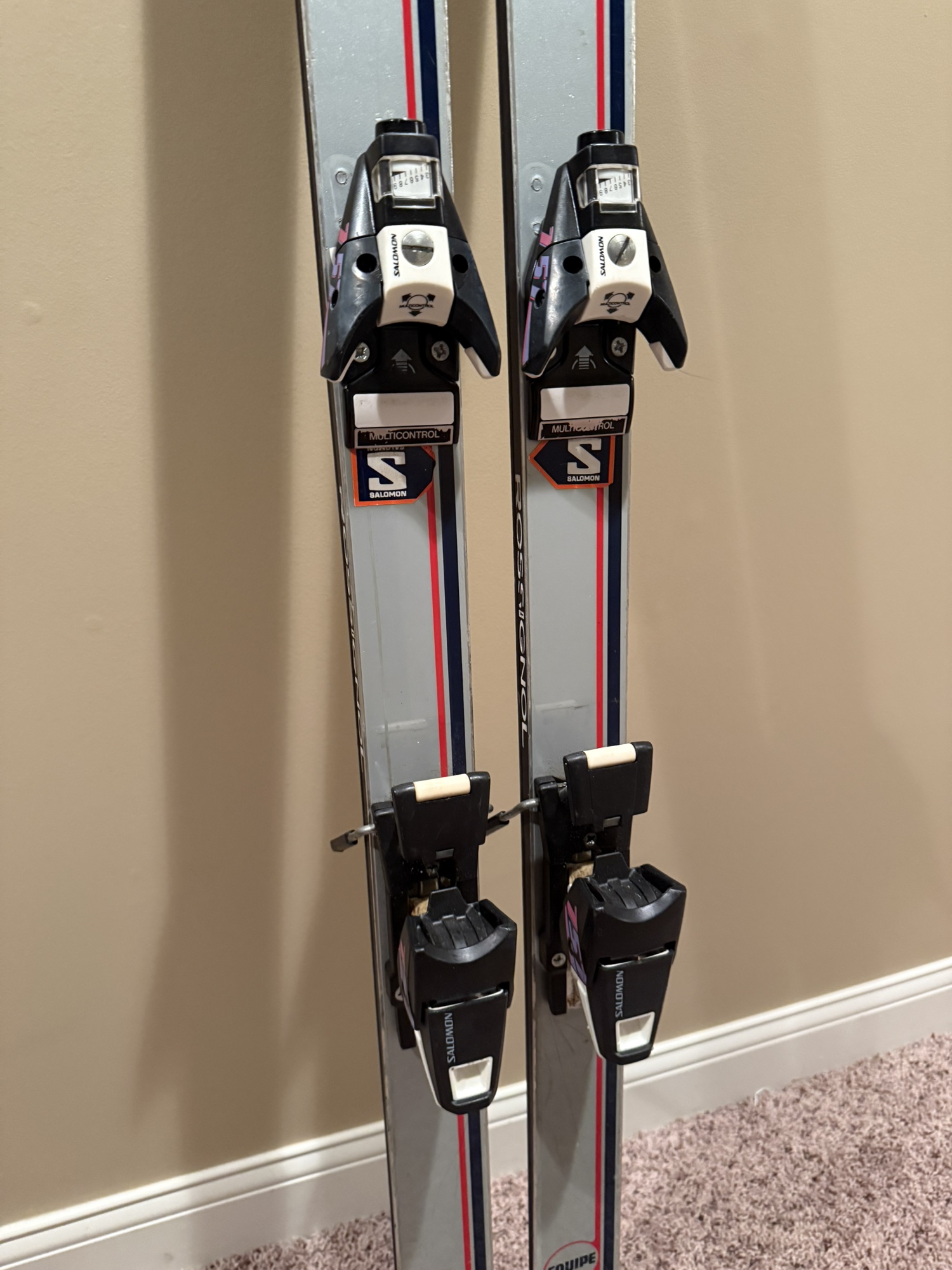 スキー 189 Surface Jeff Brown + Rossignol 185 スキー 189