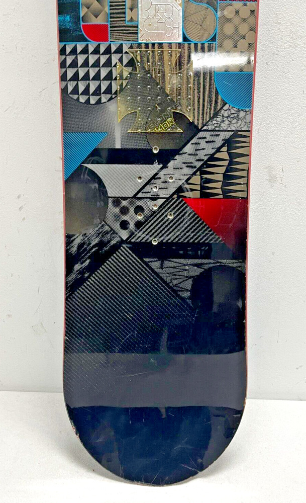 Burton Clash 155cm Freestyle All-Mountain Rocker Snowboard Deck 3D