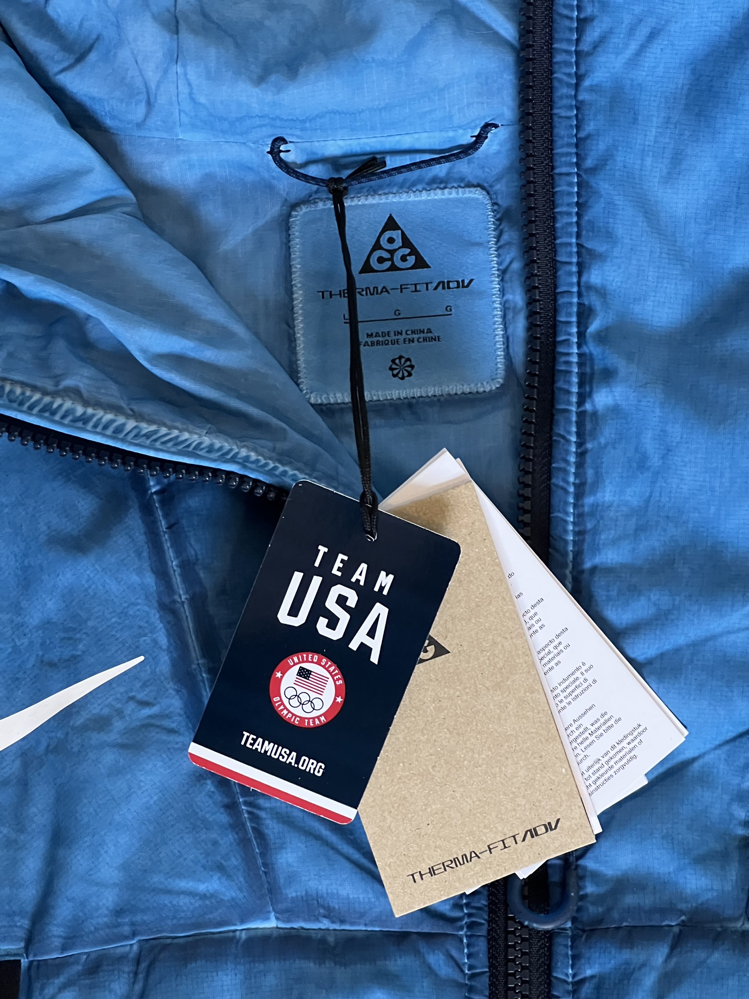 NEW* Olympic Team USA Nike ACG Jacket Large | SidelineSwap