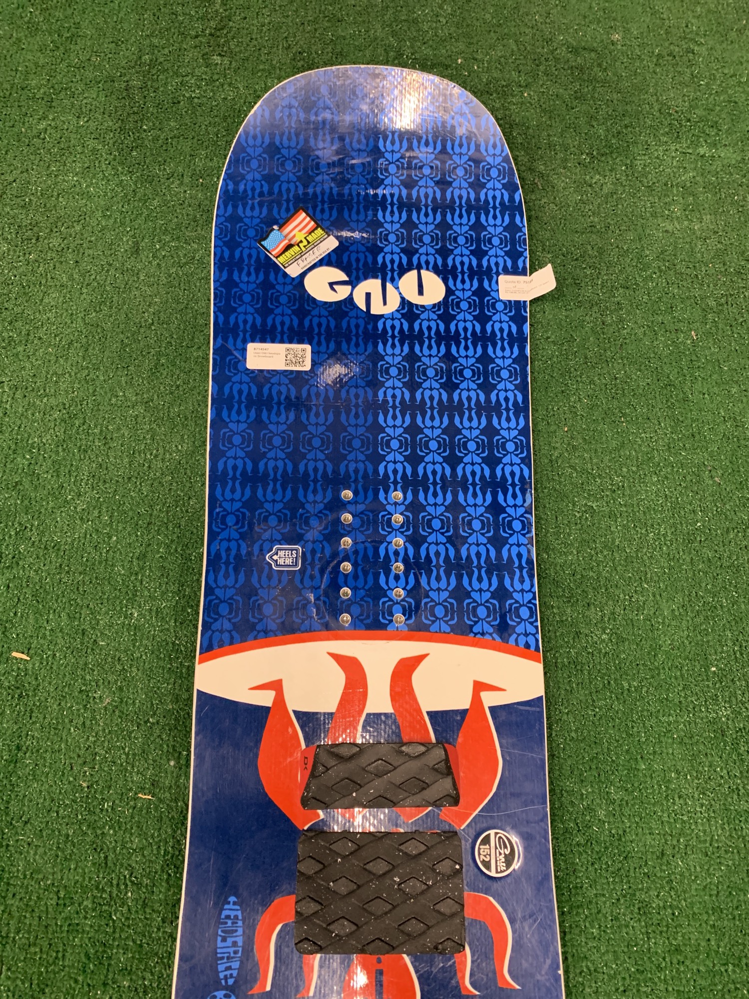 スノーボード GNU HEAD SPACE20-21 152cm スノーボード GNU HEAD