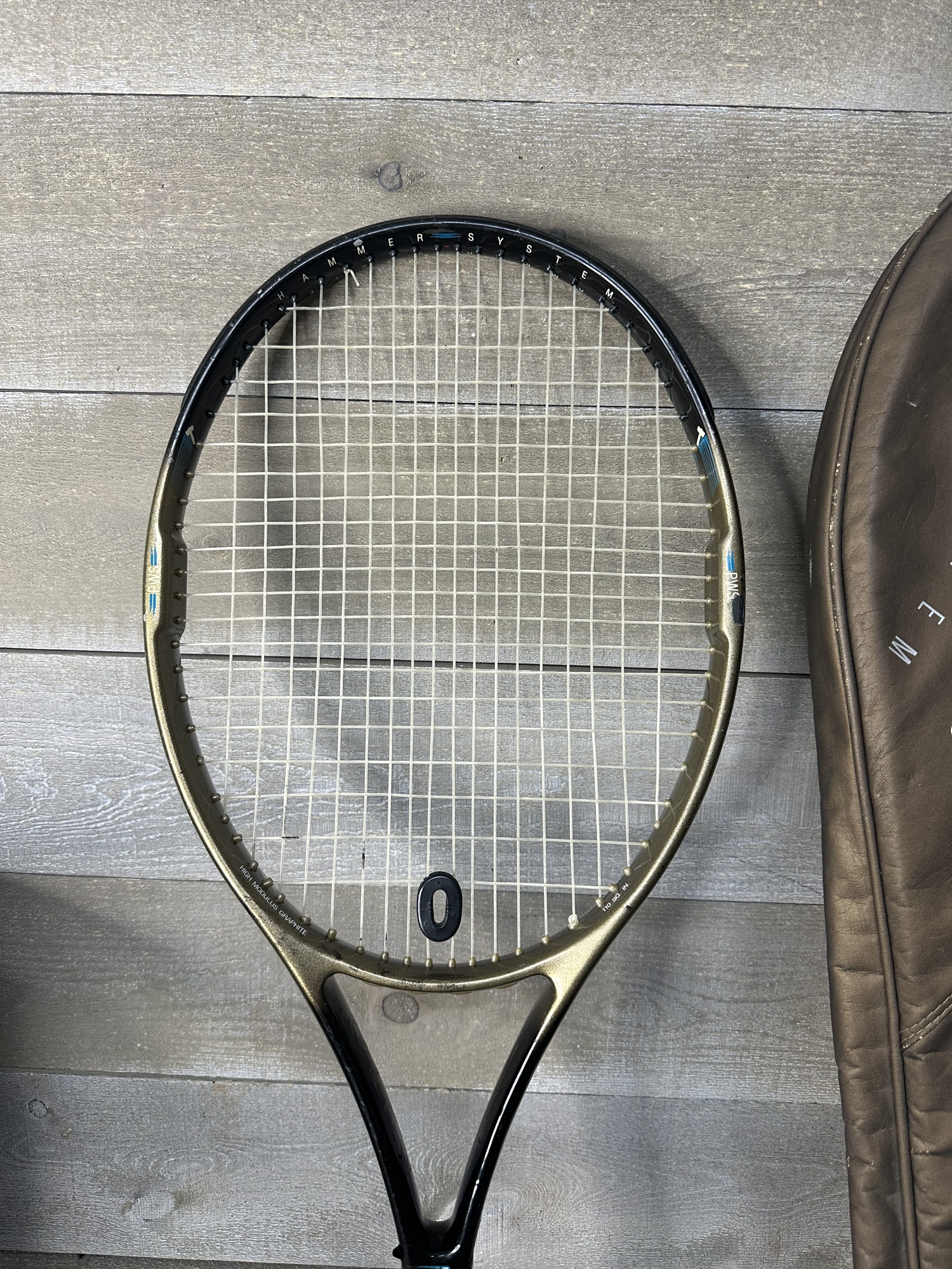 Wilson Pro Staff 4.0 Hammer System PWS Tennis Racket 110 Sq