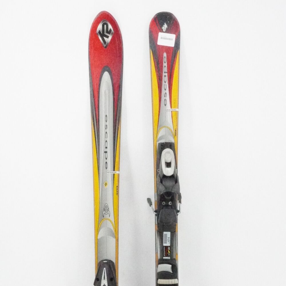 K2 Escape Adult Skis with Bindings - 167 cm Used | SidelineSwap