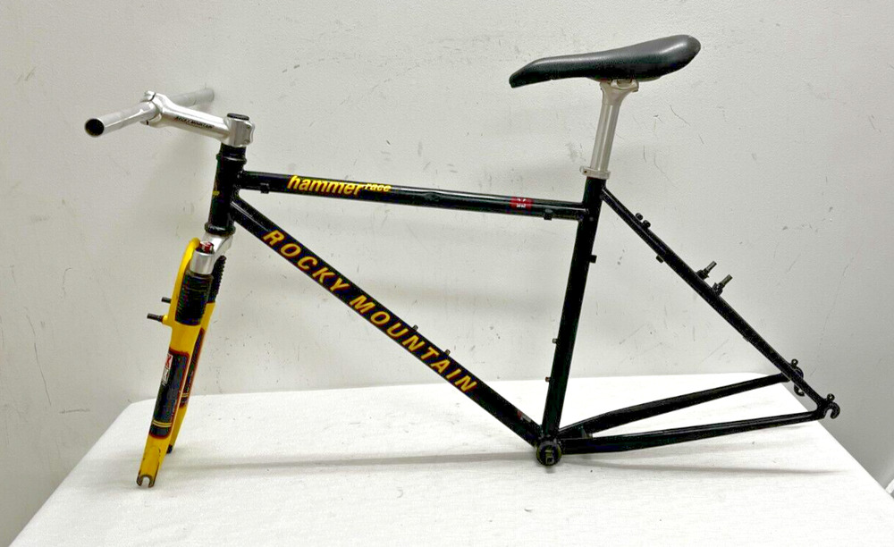 1997 Rocky Mountain Hammer Race 17.5 C-T Tange CrMo Mtn Bike Frame