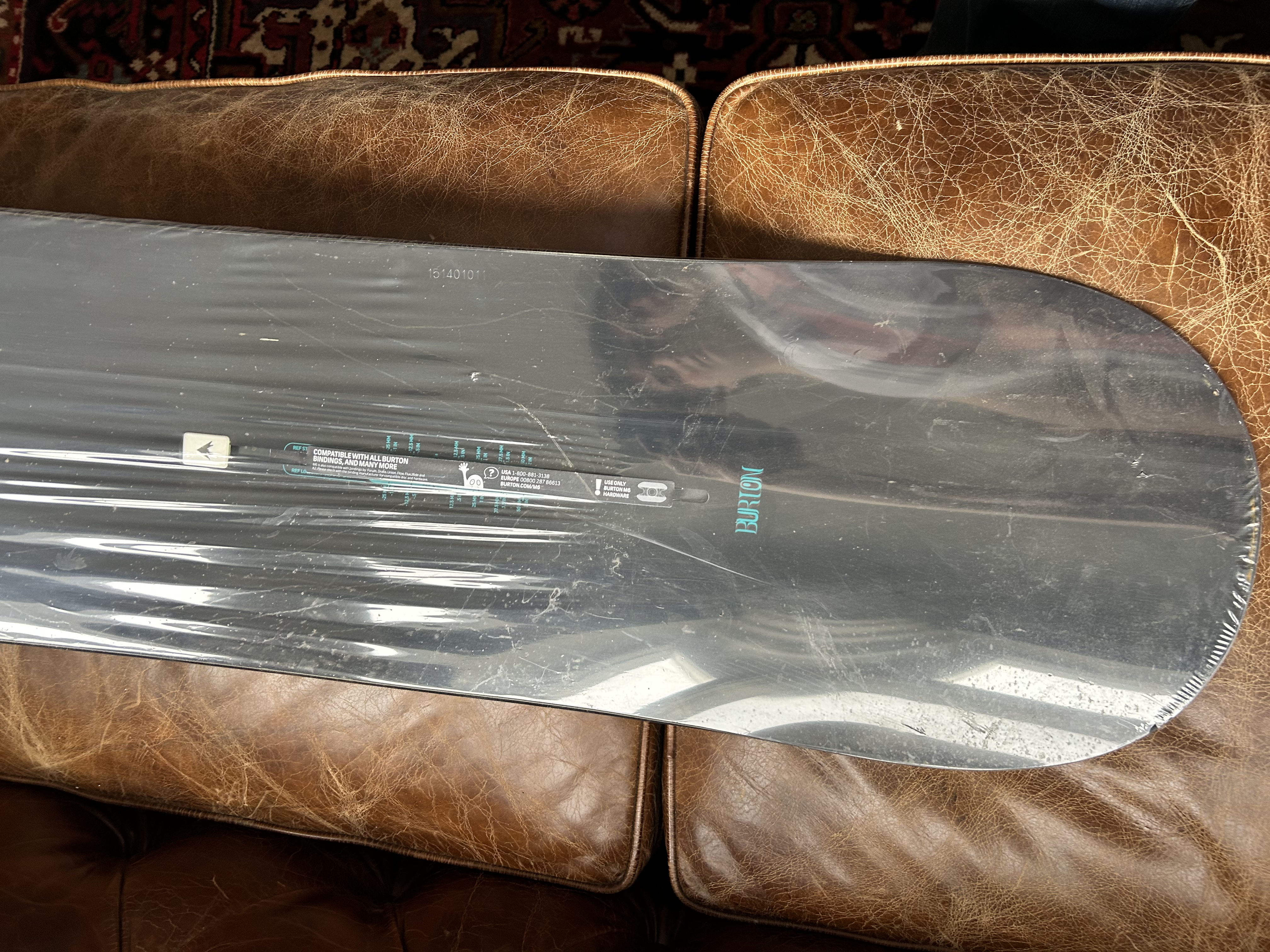 New Burton Barracuda Snowboard Without Bindings Directional