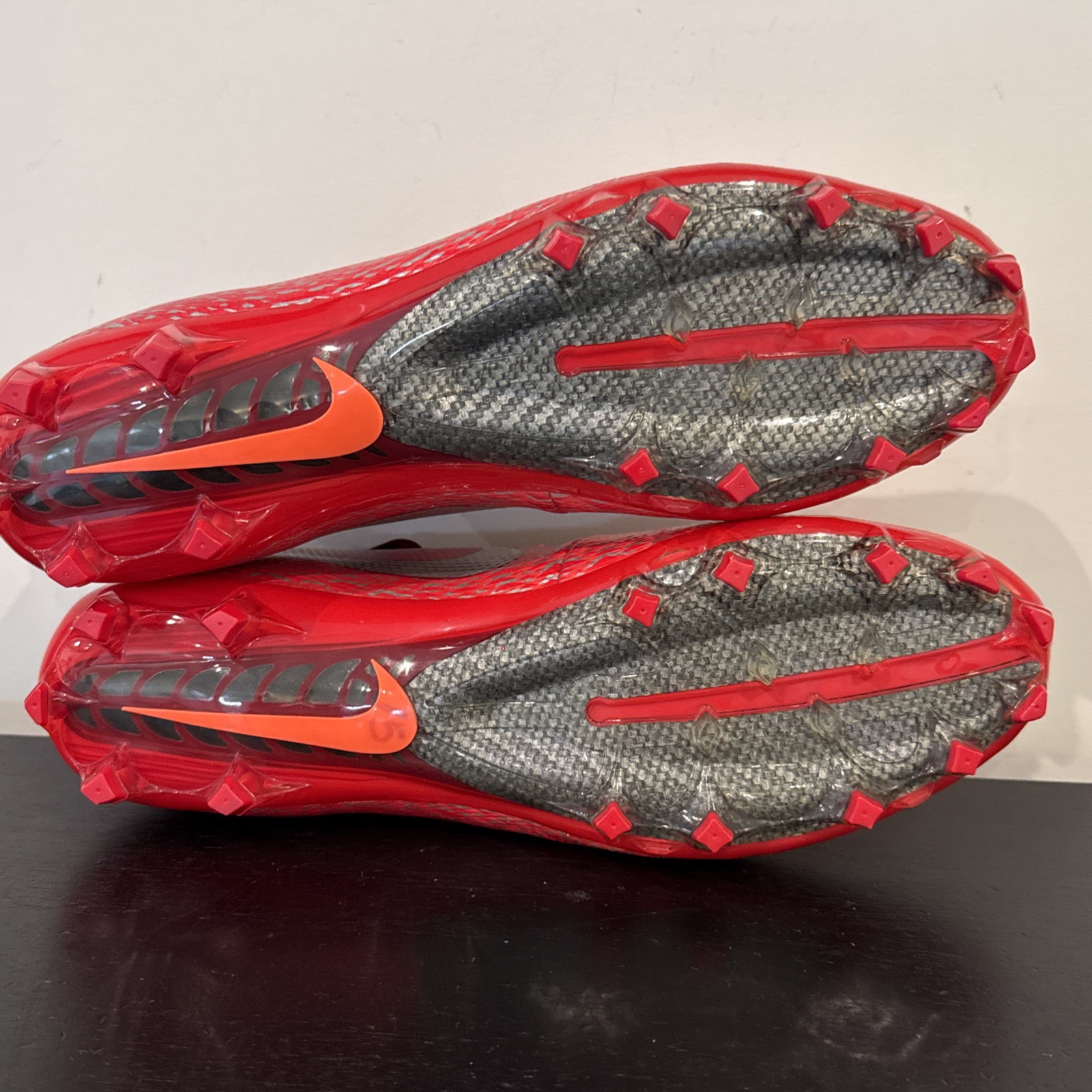 Size 14 Nike Vapor Untouchable Pro Football Cleats Red