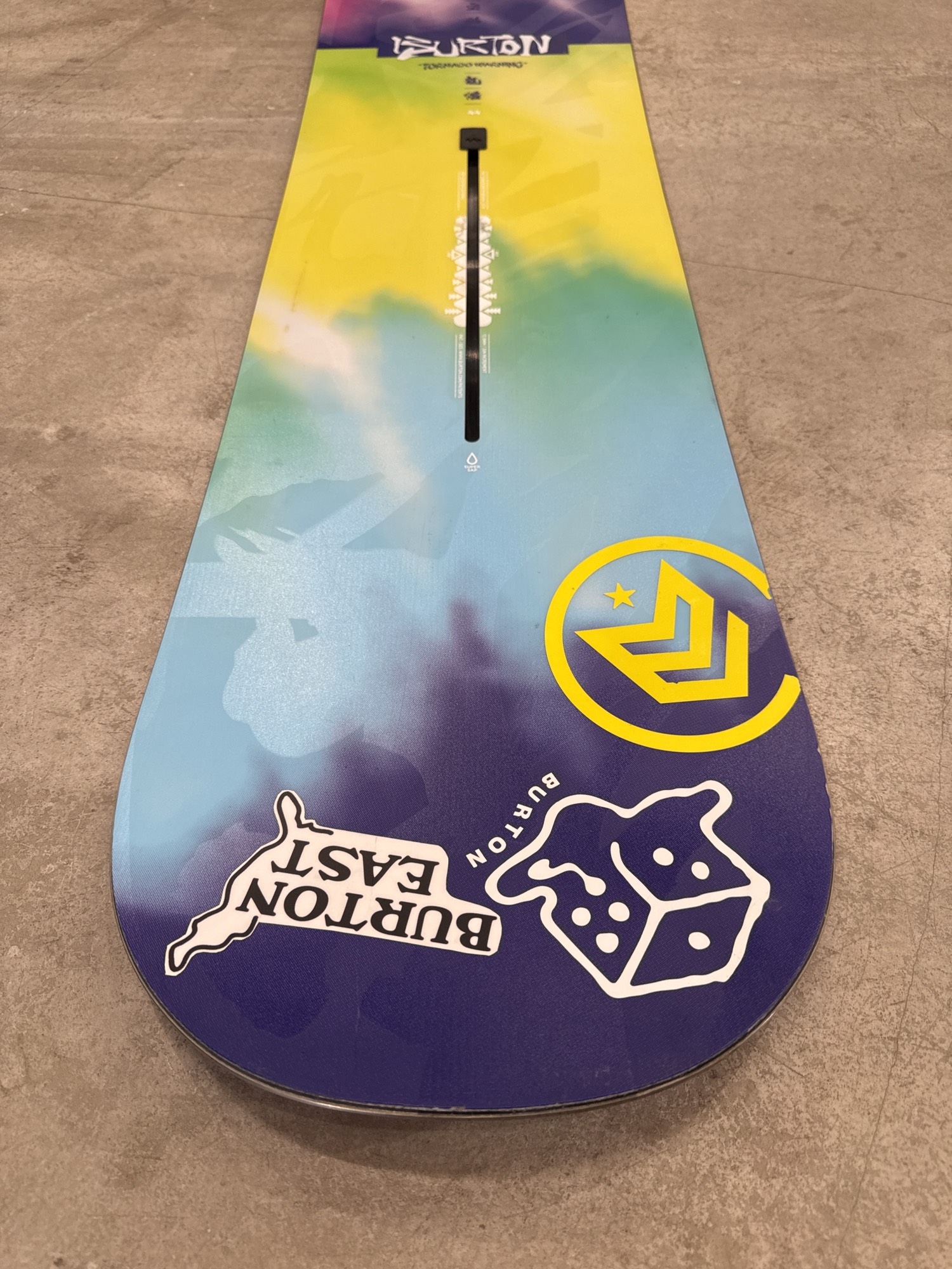 1st Gen Burton Tornado Warning 144cm Snowboard | SidelineSwap