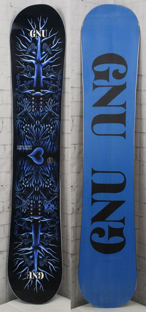 GNU Jamie Anderson Pro Choice Womens Snowboard Size 148.5 cm Asym