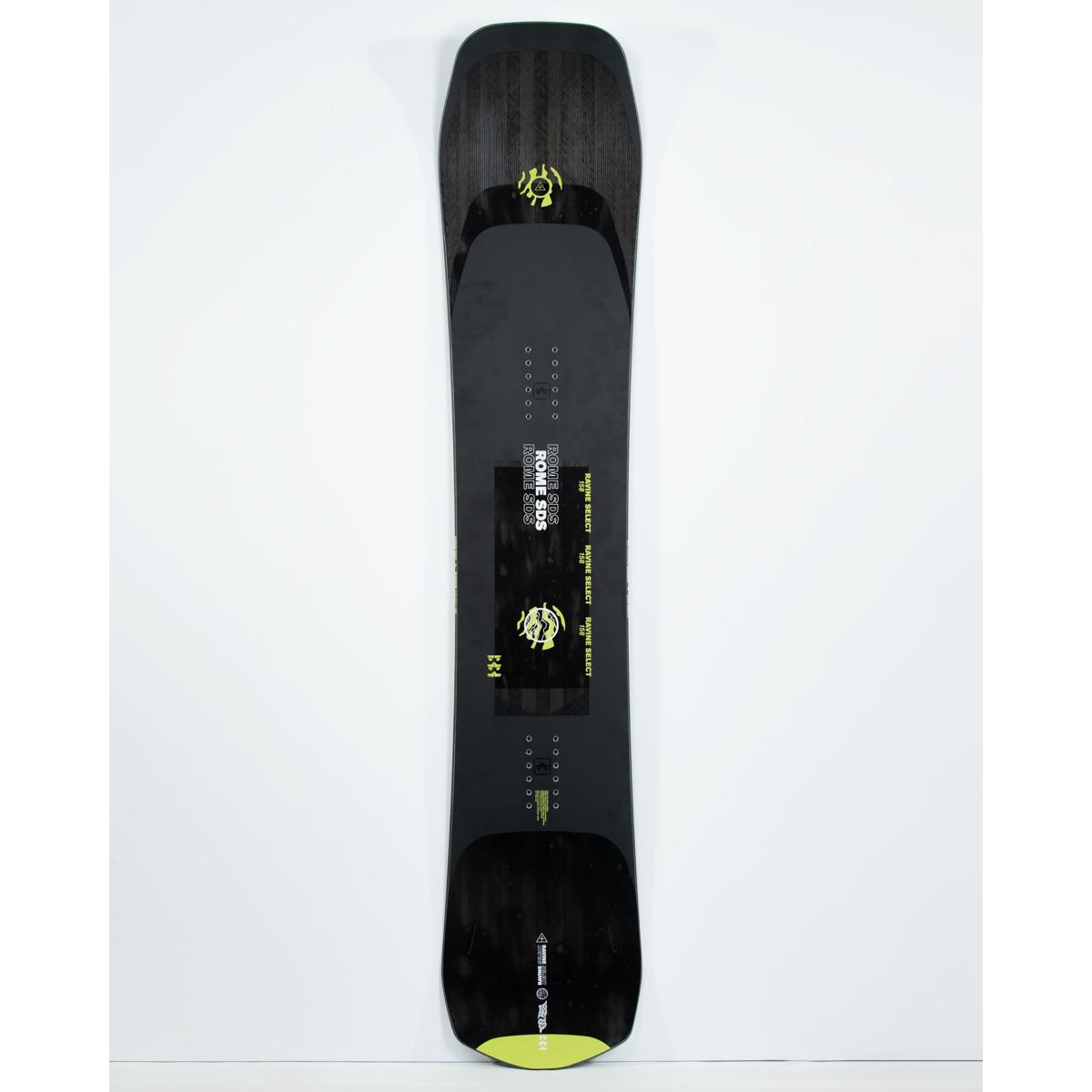 ROME SDS - ROME SDS RAVINE 155  20-21モデル New Rome SDS Ravine Select snowboard w/o bindings; Size: 155