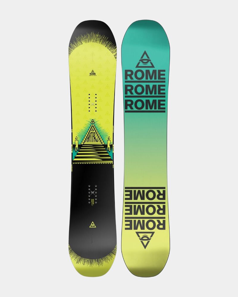 Rome Artifact Men's Snowboard Size 156 cm True Twin Camber