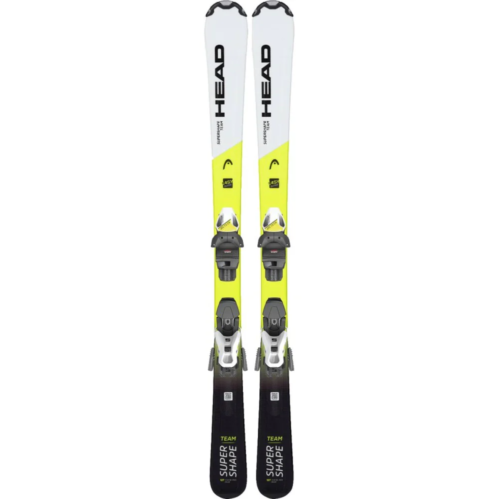 HEAD SUPER SHAPE 137㎝、ストック HEAD Supershape Team 137cm Kid's Skis w/SL45 Bindings GREAT | eBay