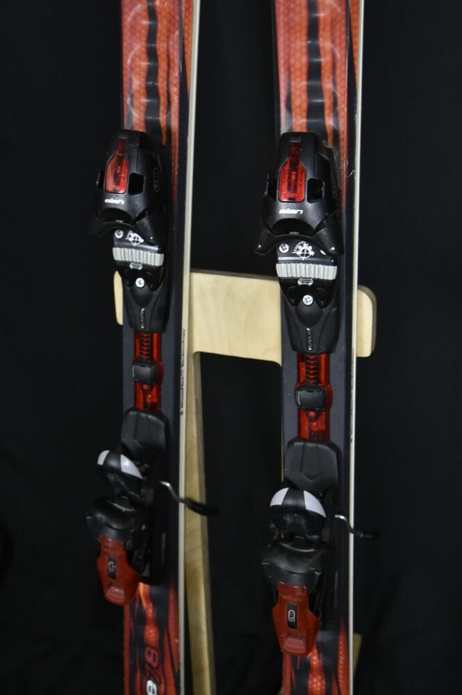ELAN MAGFIRE 78 SKIS SIZE 176 CM WITH ELAN BINDINGS