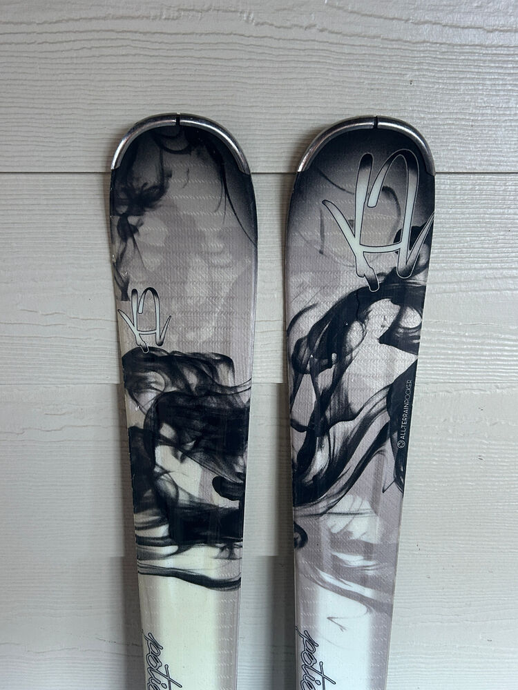 K2 Potion 76 Ti Women's Rocker Downhill Skis 156 cm Marker ER3 10