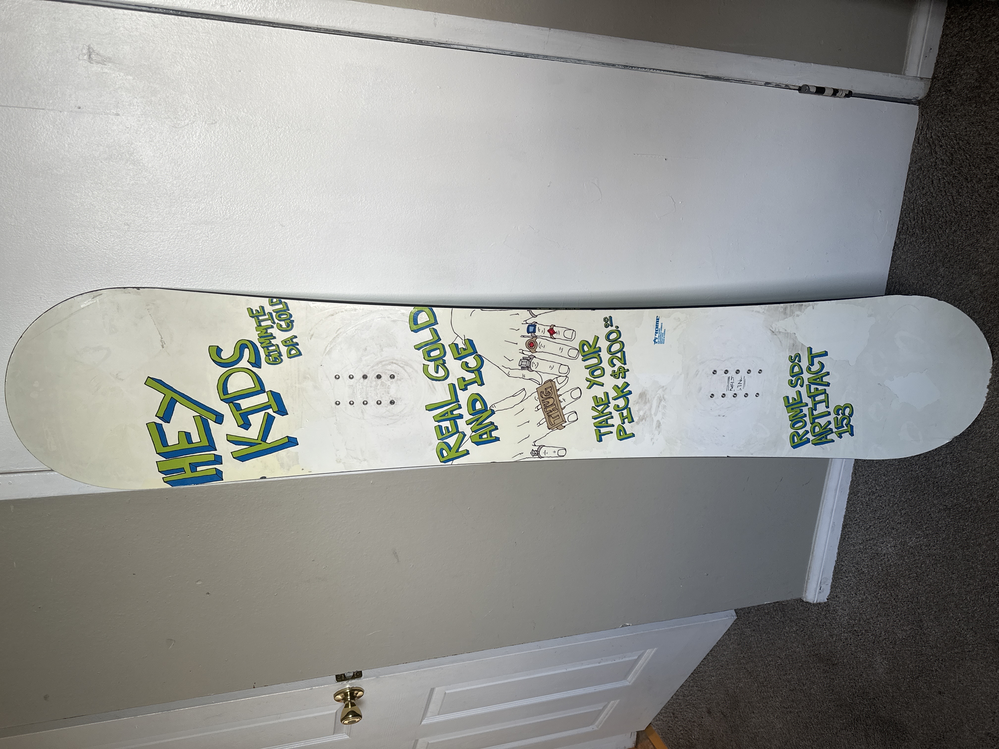 Used Rome SDS Artifact 153 Snowboards | SidelineSwap | Buy and