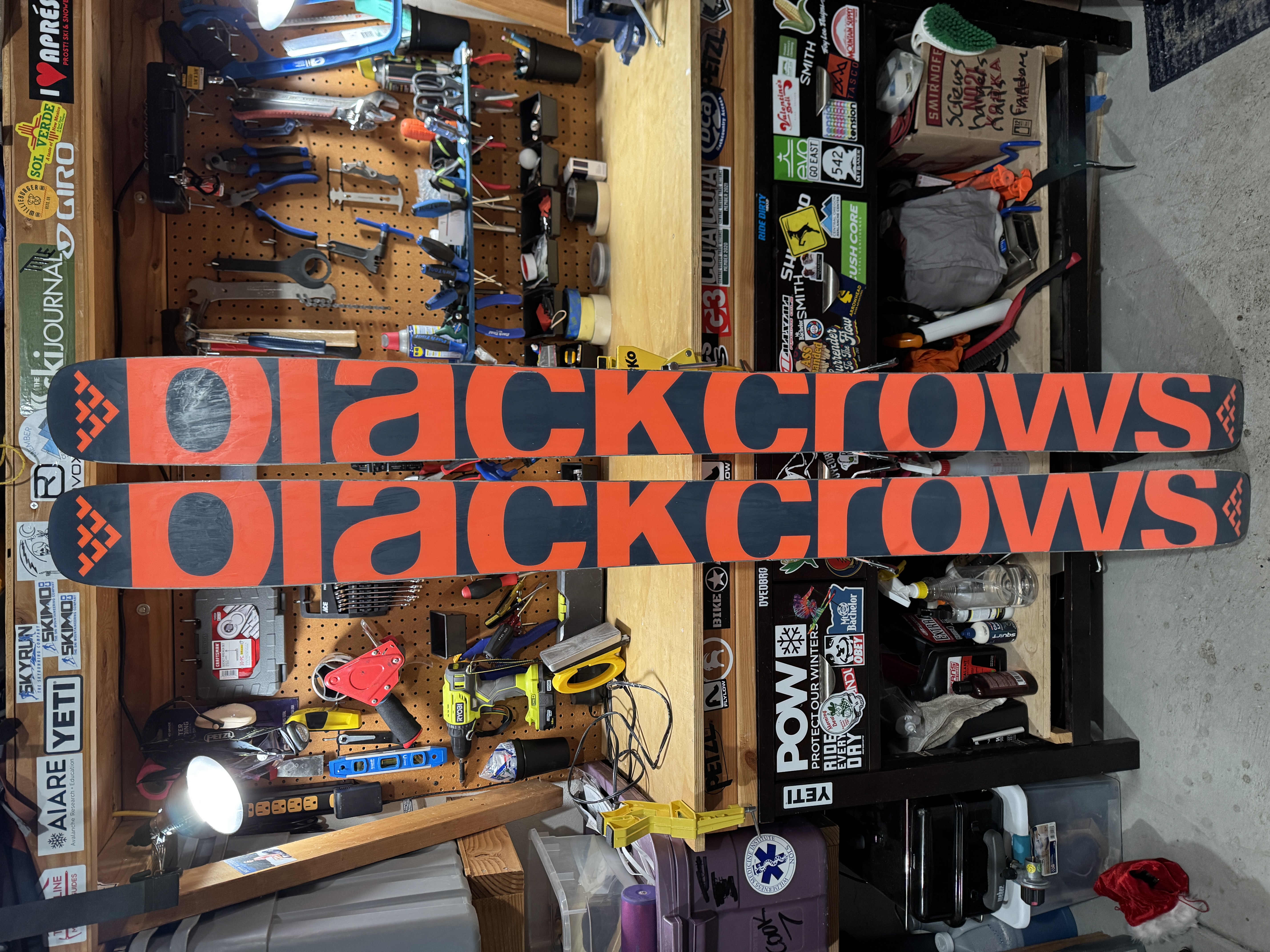 2019 Black Crows Nocta Skis 190cm with Marker Kingpin 13 in