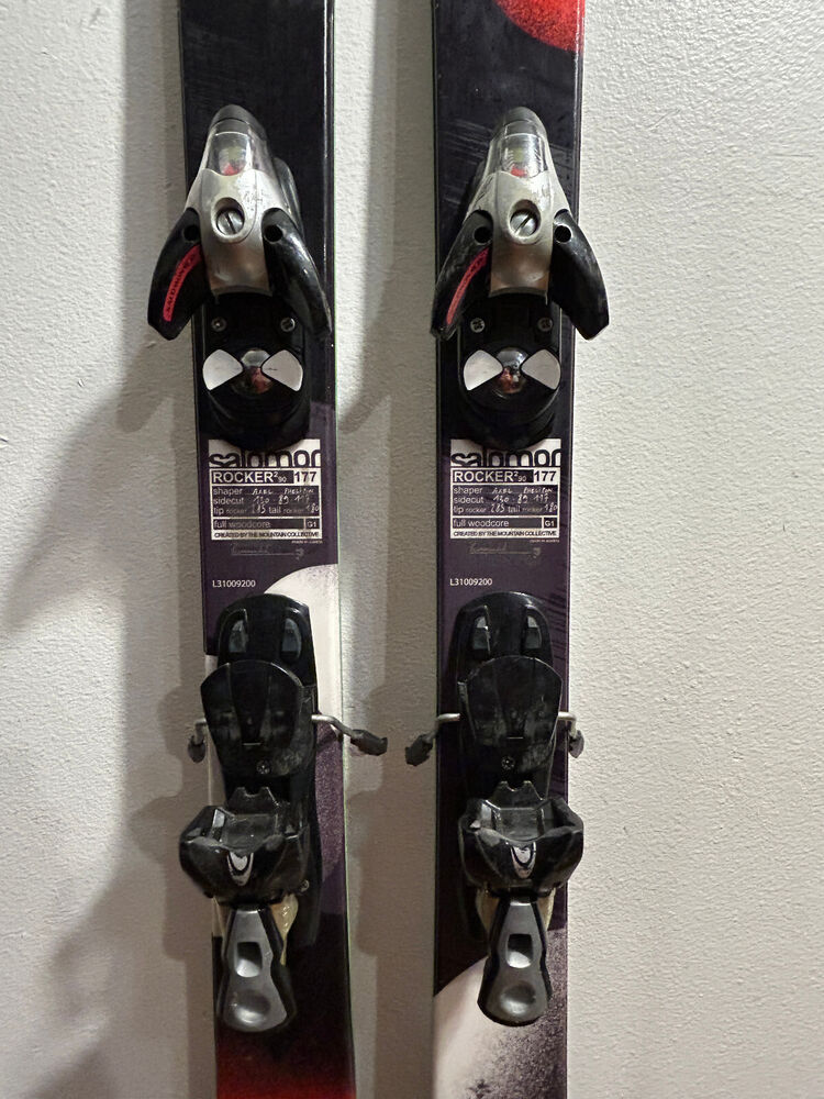 Salomon Rocker2 90 Rocker All Mountain Skis 177 cm. S810 Ti